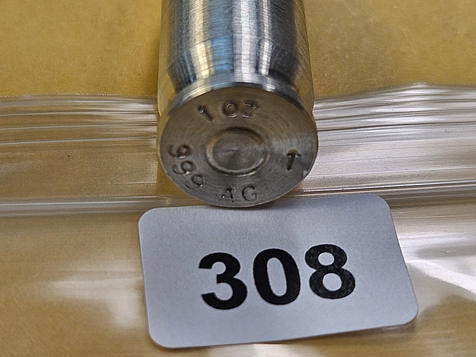 One Troy Ounce .999 Fine Silver Bullet - 3