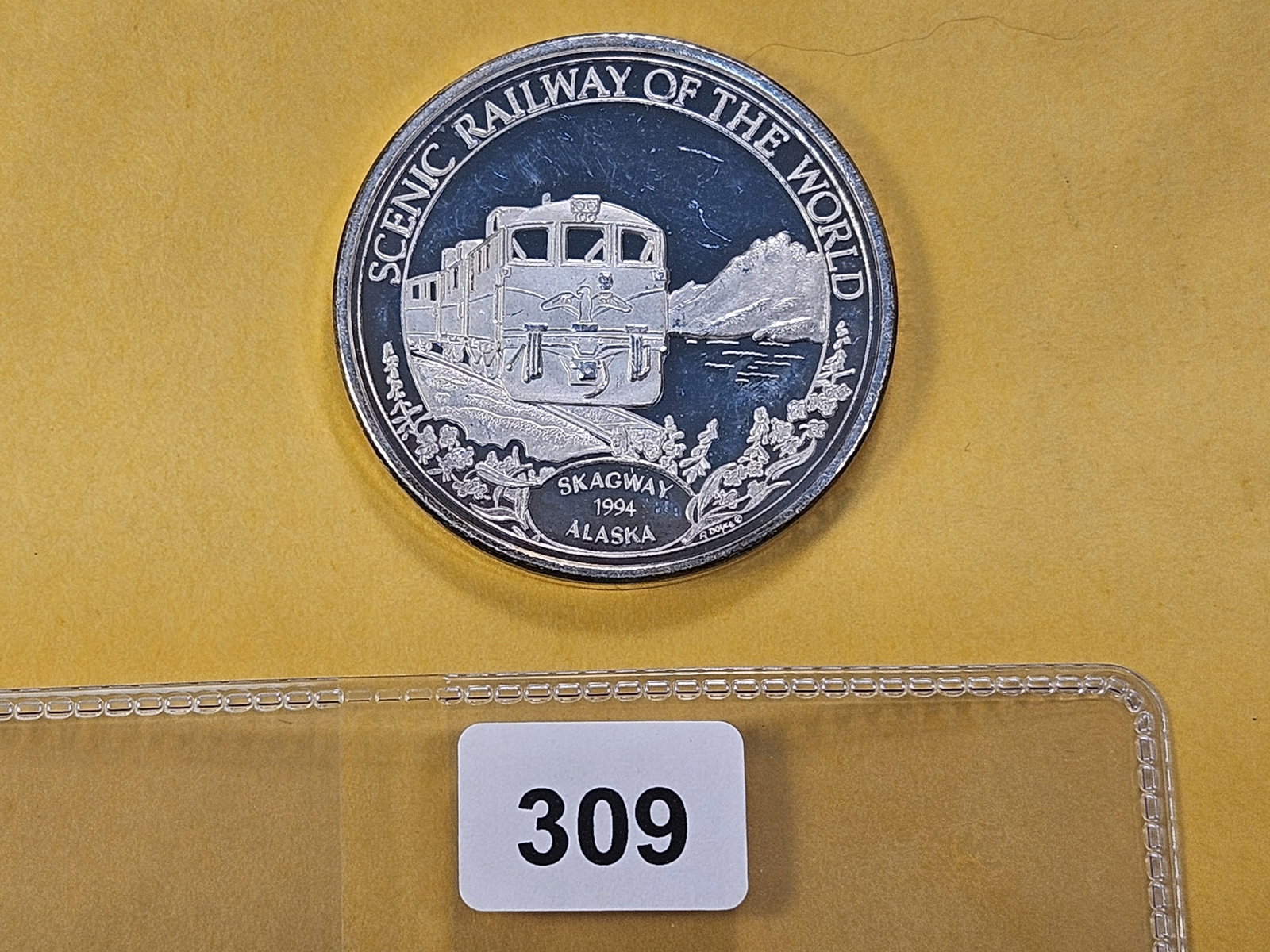 One Troy Ounce .999 Fine Silver Art Round - 3
