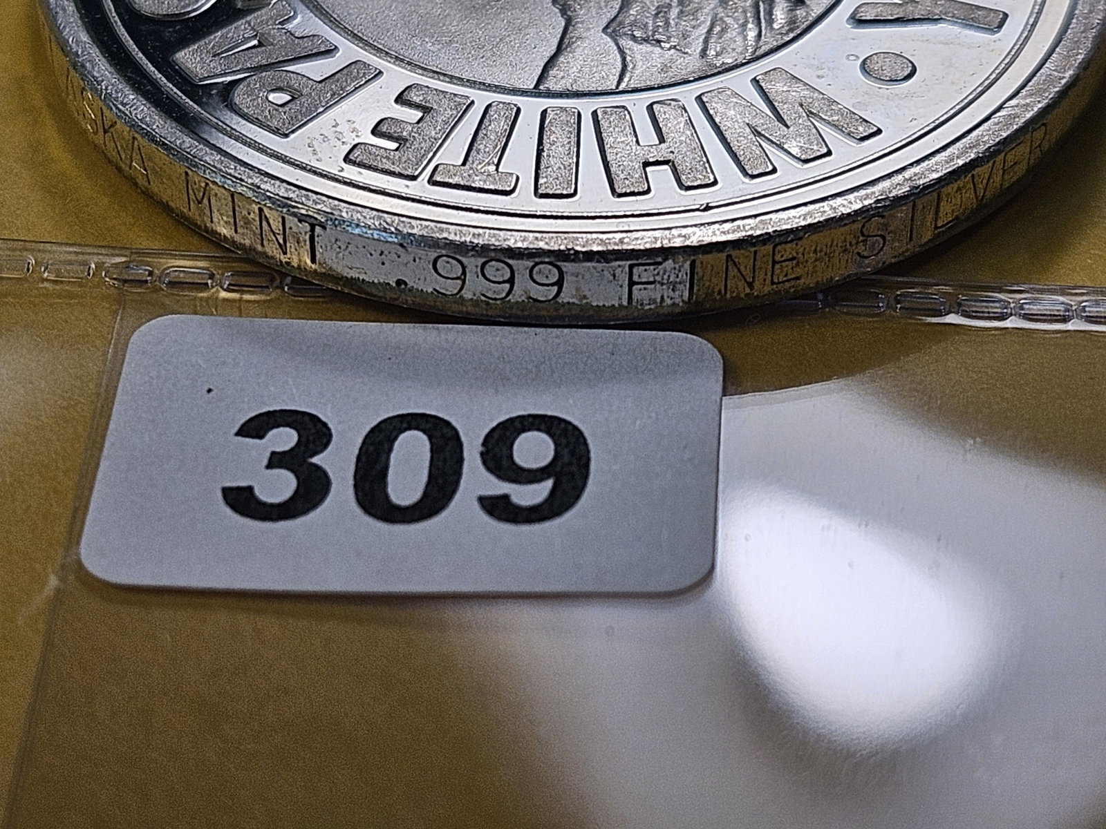 One Troy Ounce .999 Fine Silver Art Round - 5