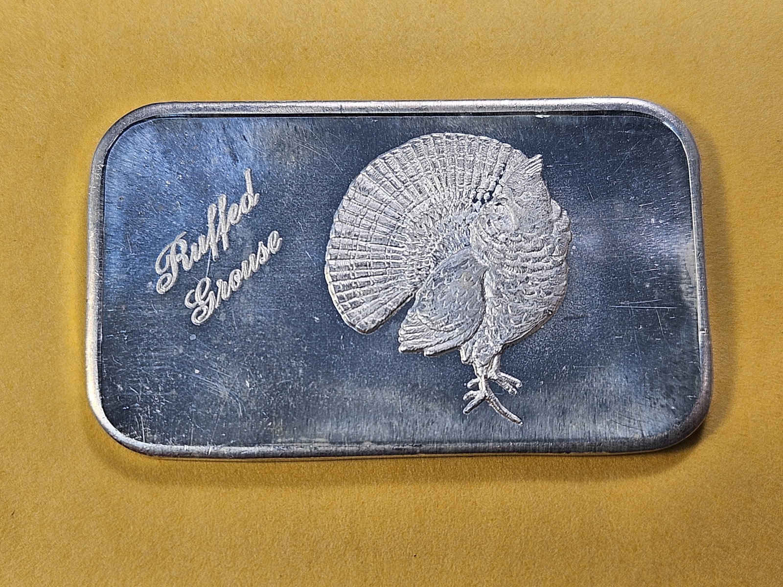 One Troy Ounce .999 Fine Silver Bar - 4
