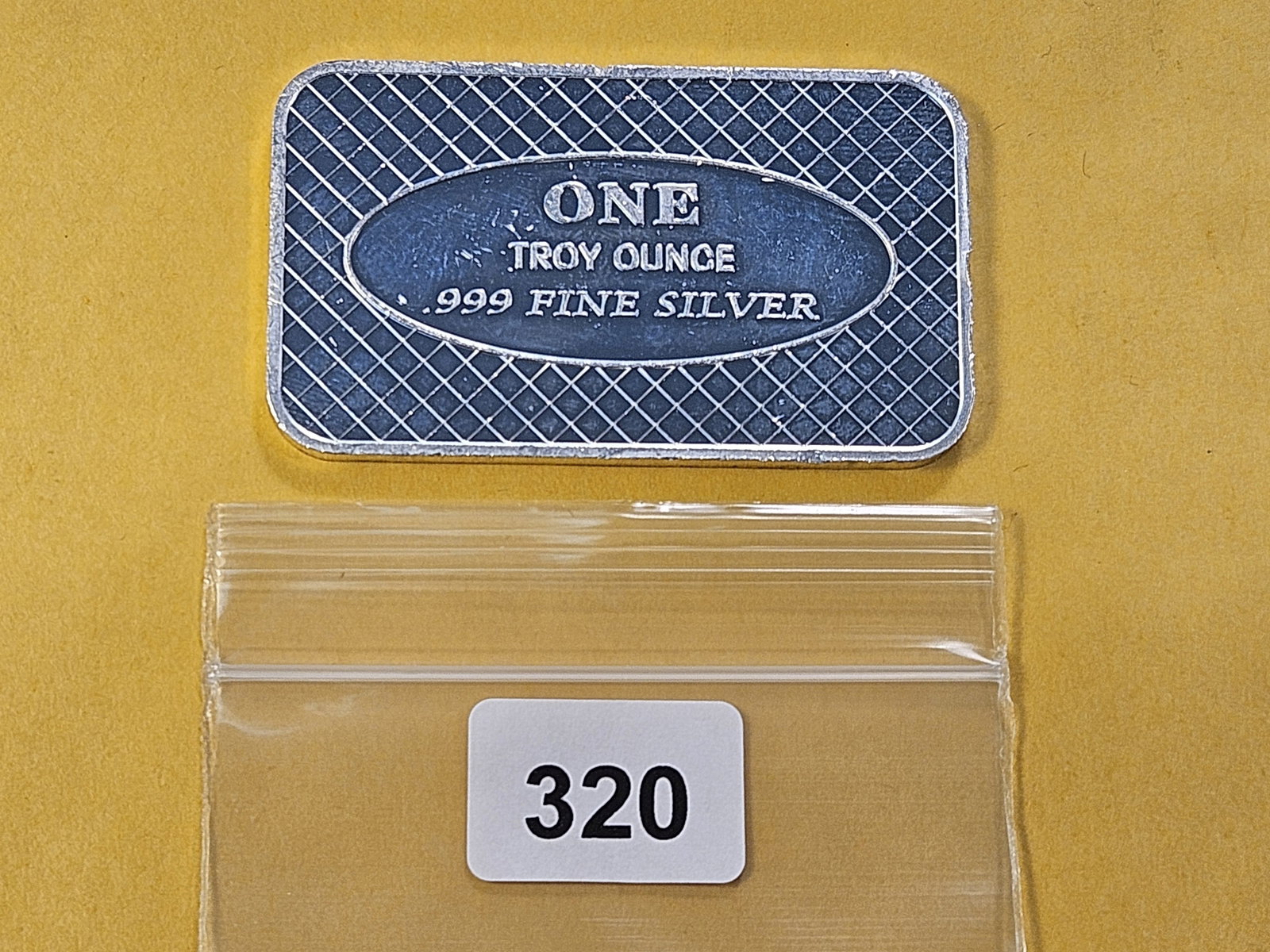One Troy Ounce .999 Fine Silver Bar - 3