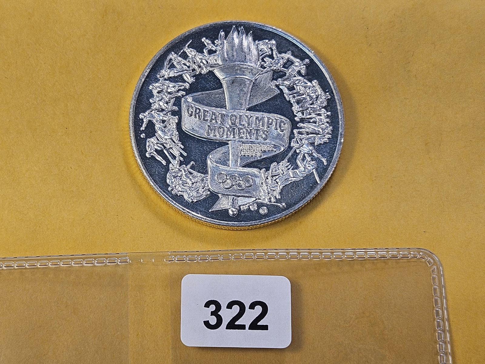 One Troy Ounce .999 Fine Silver Art Round - 3