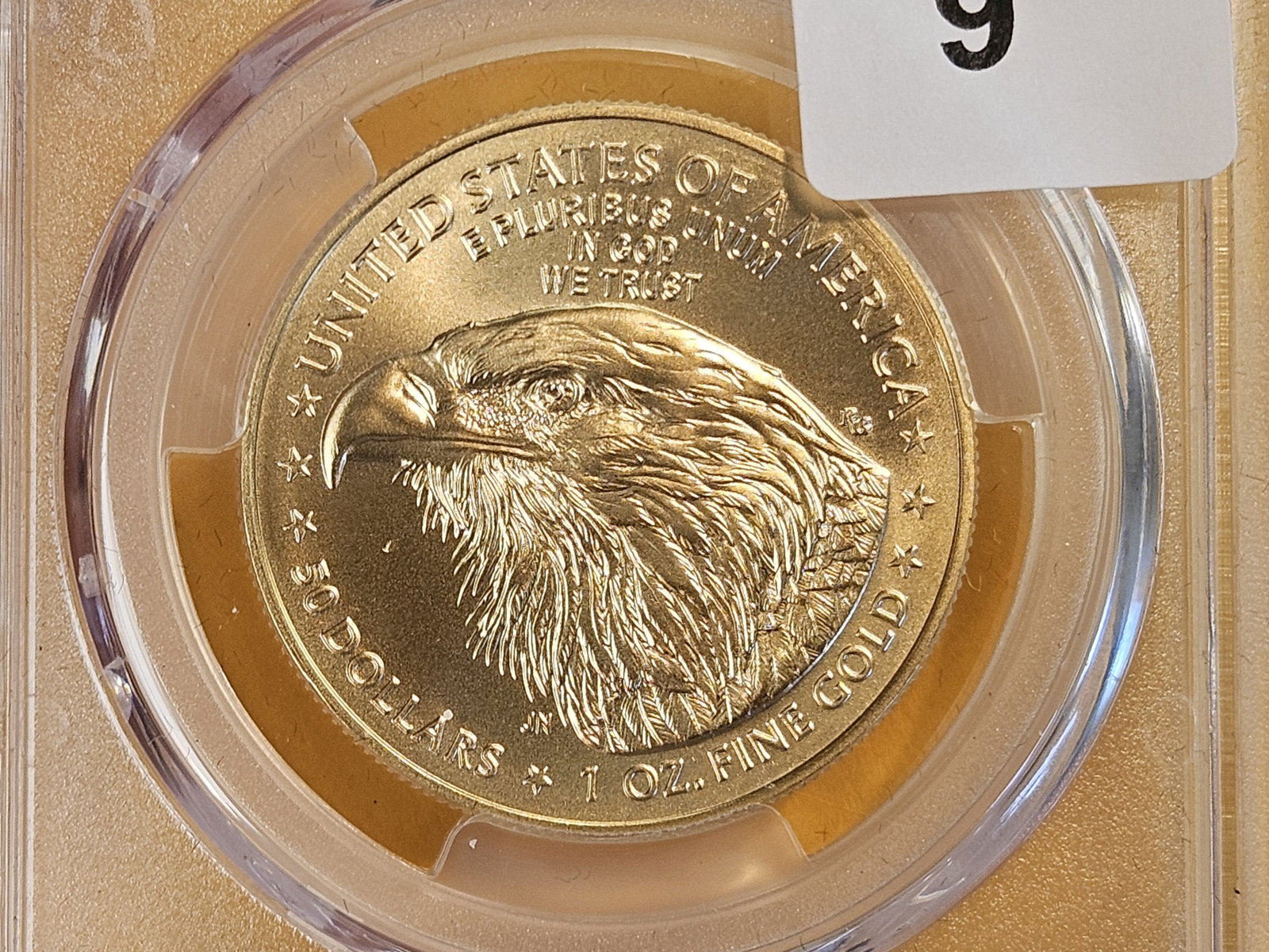 GOLD! PERFECT! PCGS 2024 American $50 Gold Eagle in Mint State 70 (1 of 3)