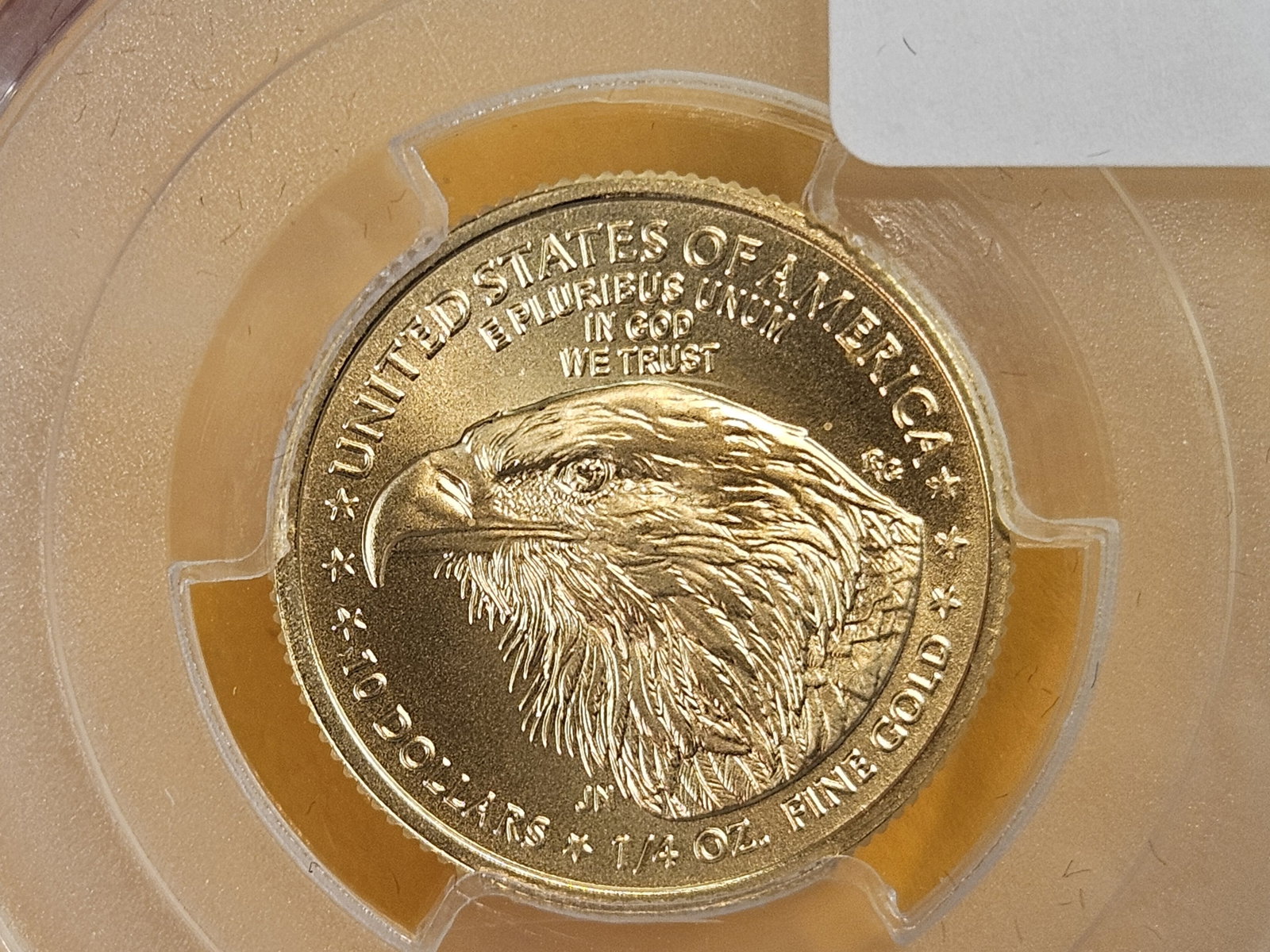 GOLD! PERFECT! PCGS 2024 American $10 Gold Eagle in Mint State 70 (1 of 3)