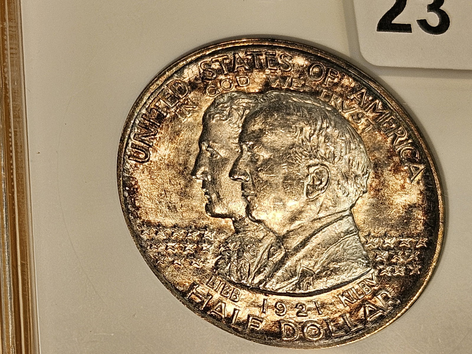 ANACS 1921 ALABAMA Commemorative Silver Half Dollar in Mint State 62 - 3