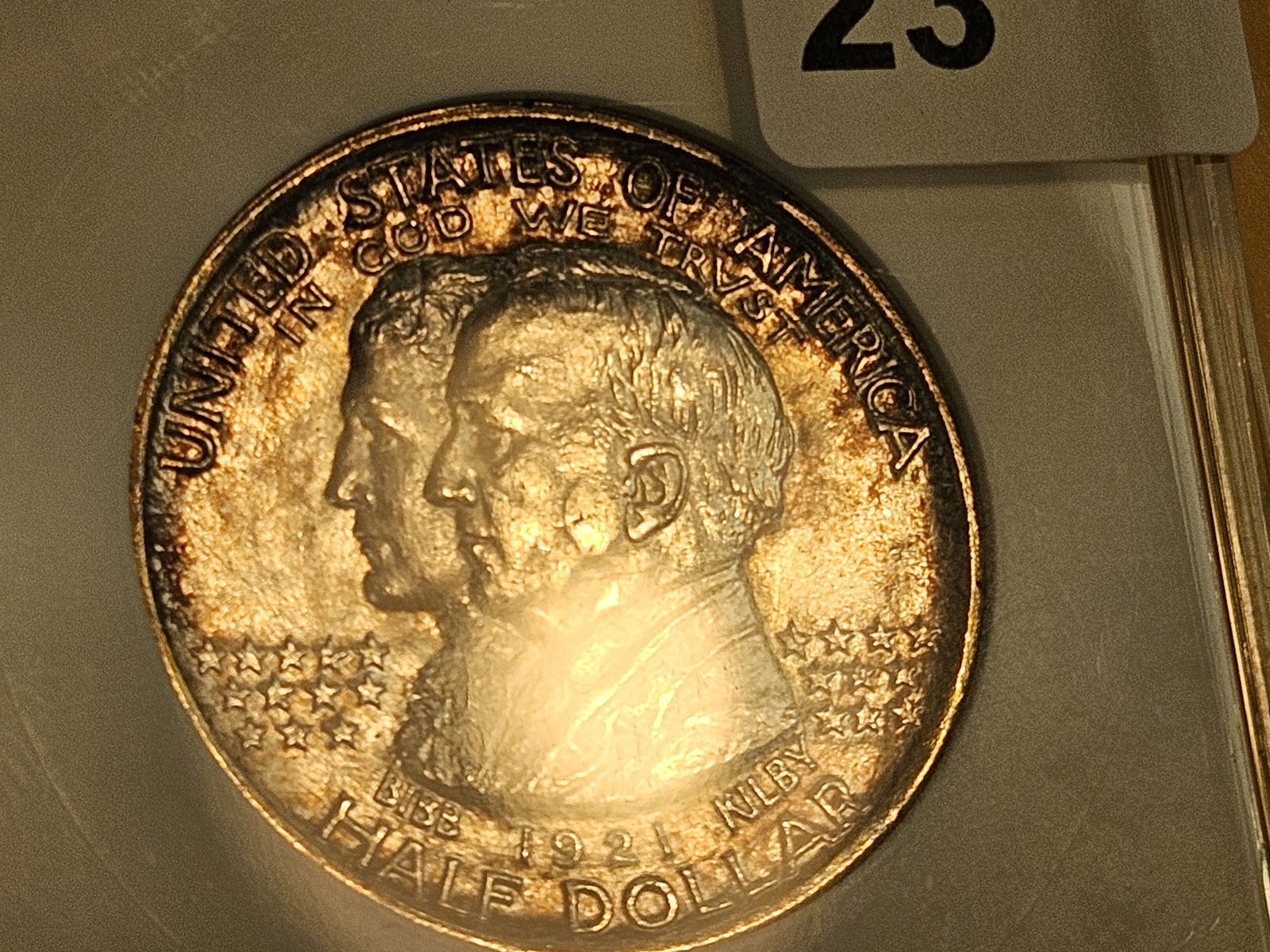 ANACS 1921 ALABAMA Commemorative Silver Half Dollar in Mint State 62 - 4