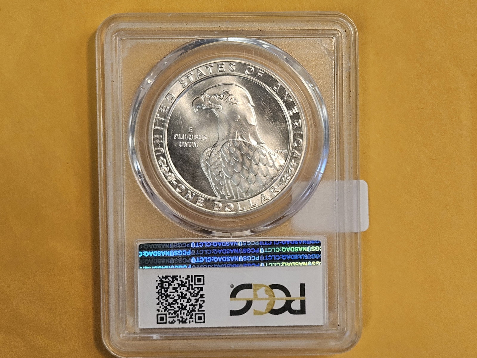 PCGS 1983-P Commemorative Silver Dollar in Mint State 69 - 3