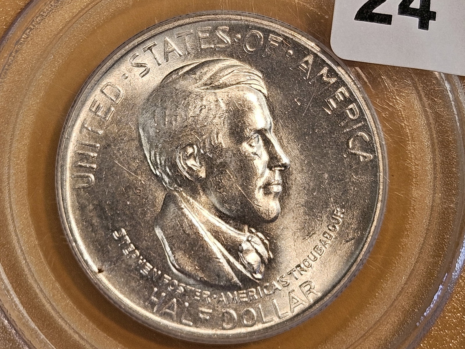 PCGS OGH 1936-S Cincinatti Commemorative Silver Half Dollar in Mint State 63 (1 of 7)
