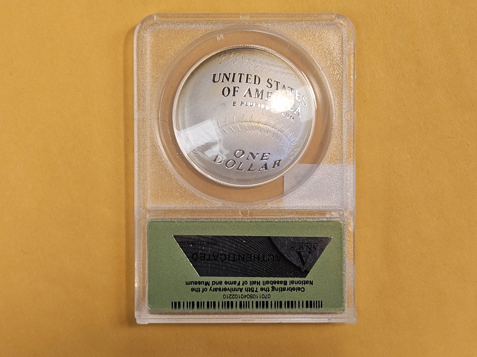 PERFECT! ANACS 2014-P Commemorative Silver Dollar in Proof 70 Deep Cameo - 3