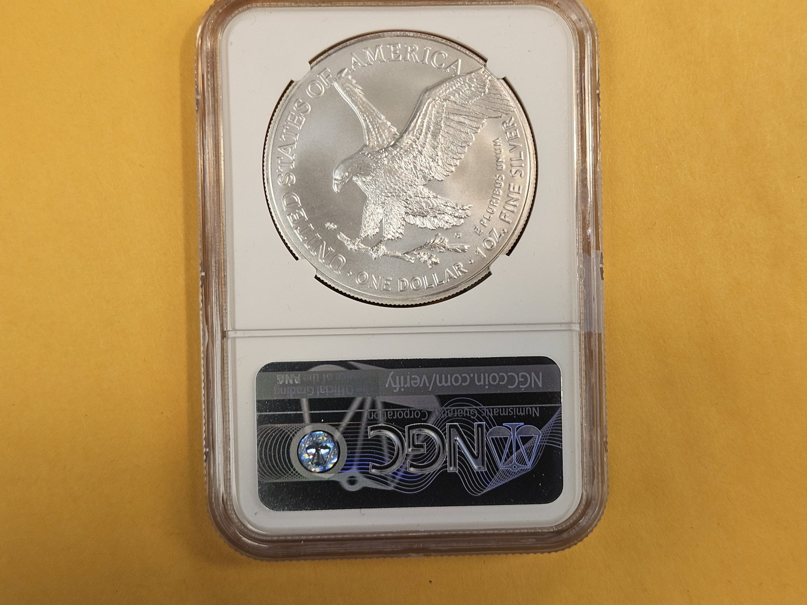 PERFECT! NGC 2022 American Silver Eagle in Mint State 70 - 2
