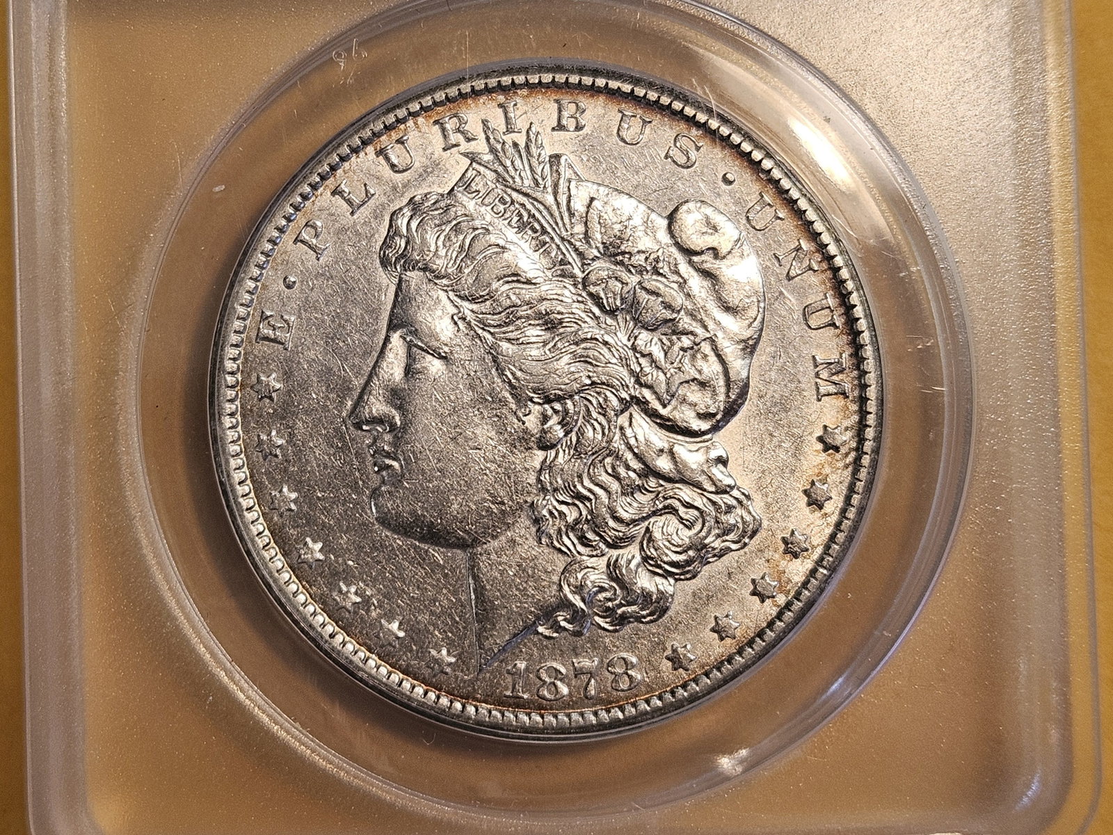 ** KEY DATE ** ANACS 1878-CC Morgan Dollar in Extra Fine - 45: KEY DATE! CARSON CITY