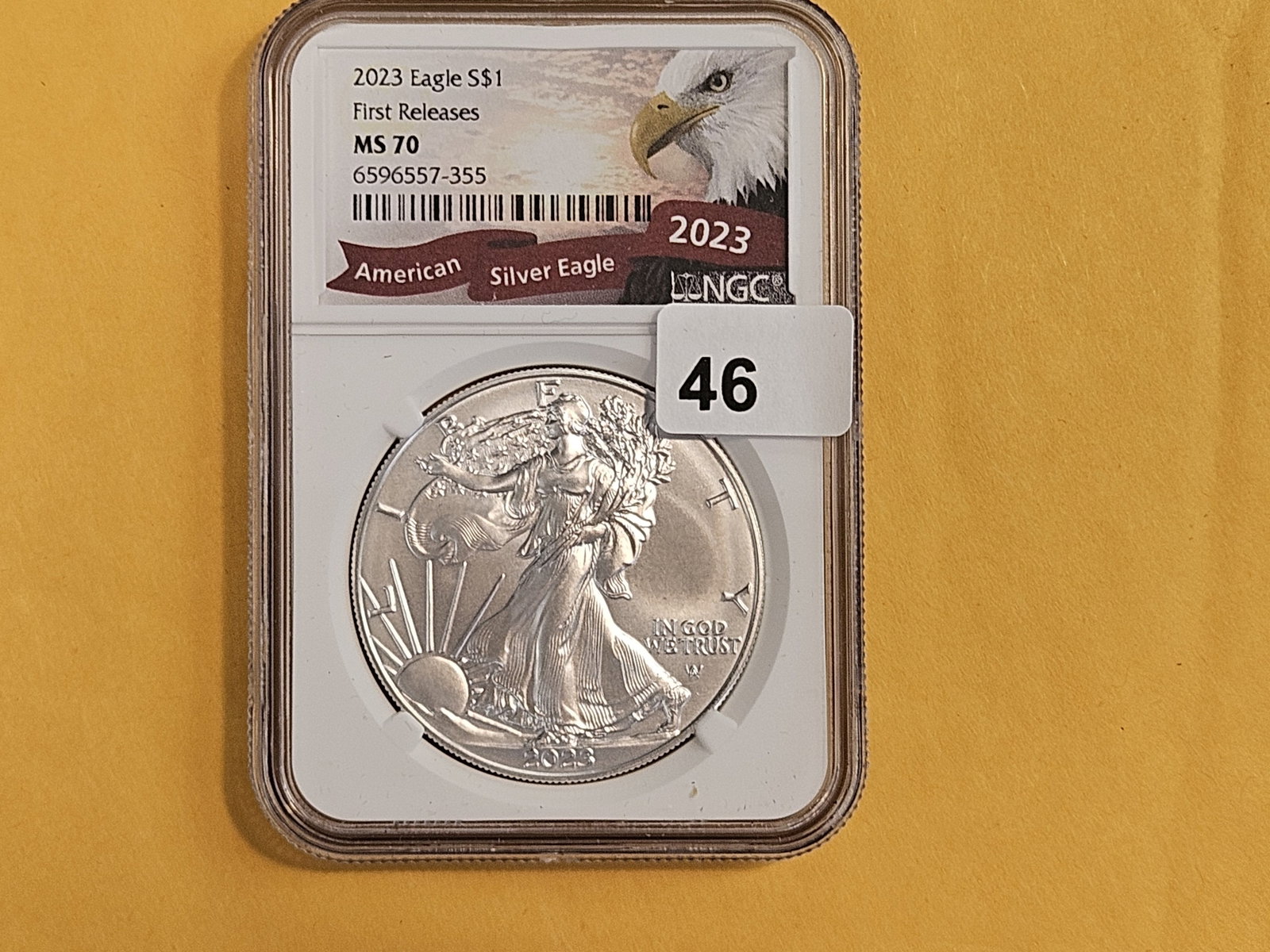 PERFECT! NGC 2023 American Silver Eagle in Mint State 70: Perfect Grade