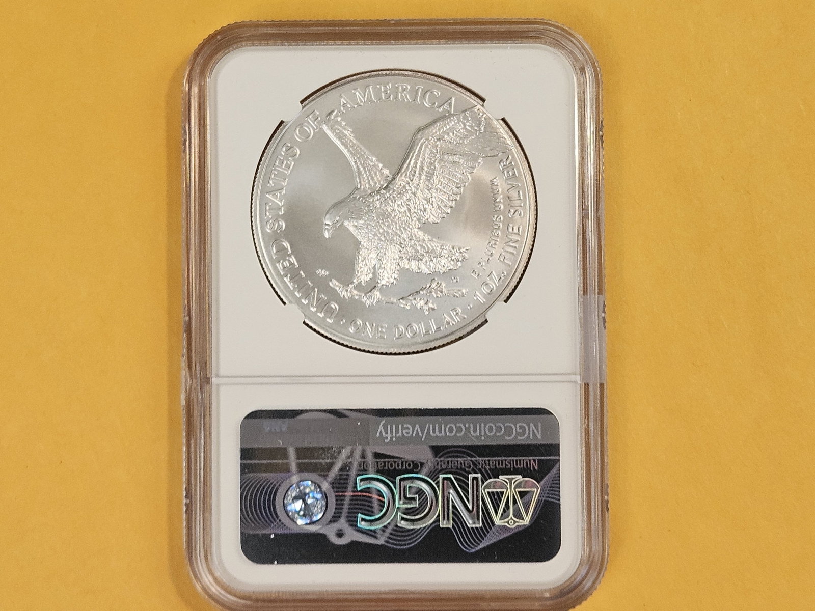 PERFECT! NGC 2022 American Silver Eagle in Mint State 70 - 2