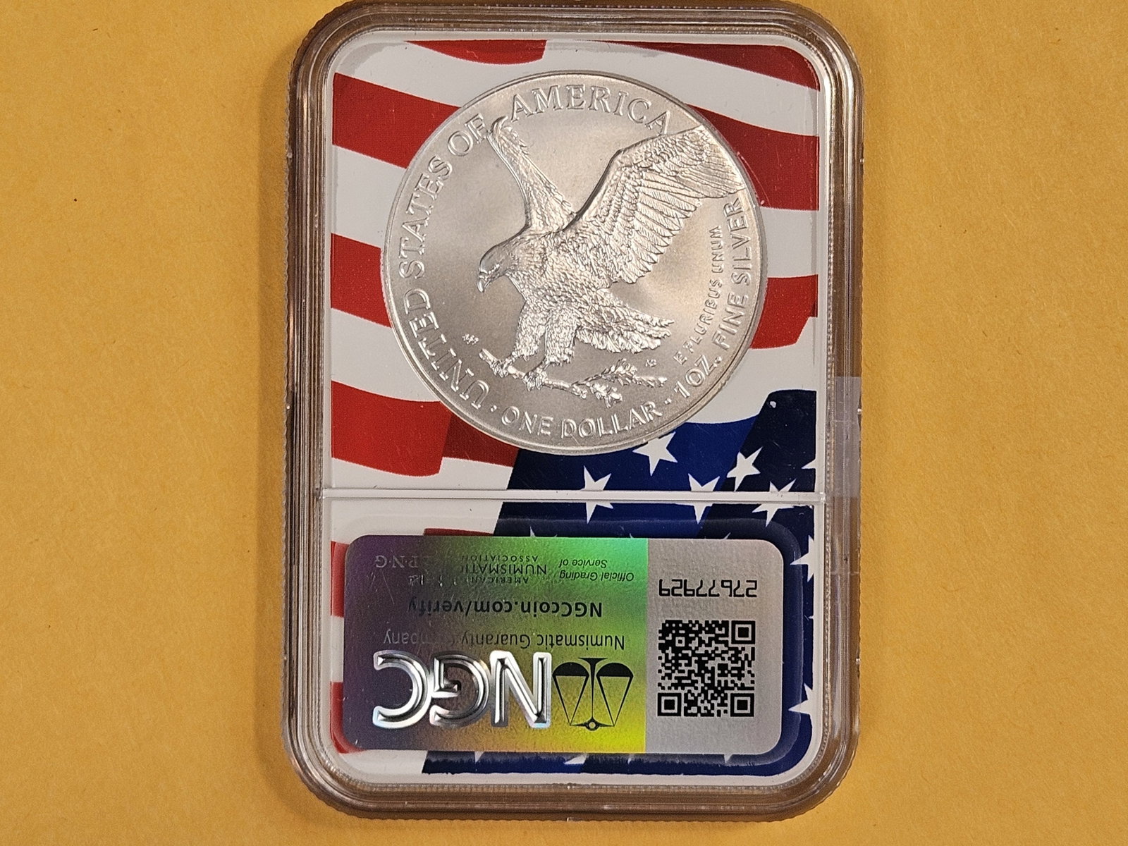 PERFECT! NGC 2024 American Silver Eagle in Mint State 70 - 2