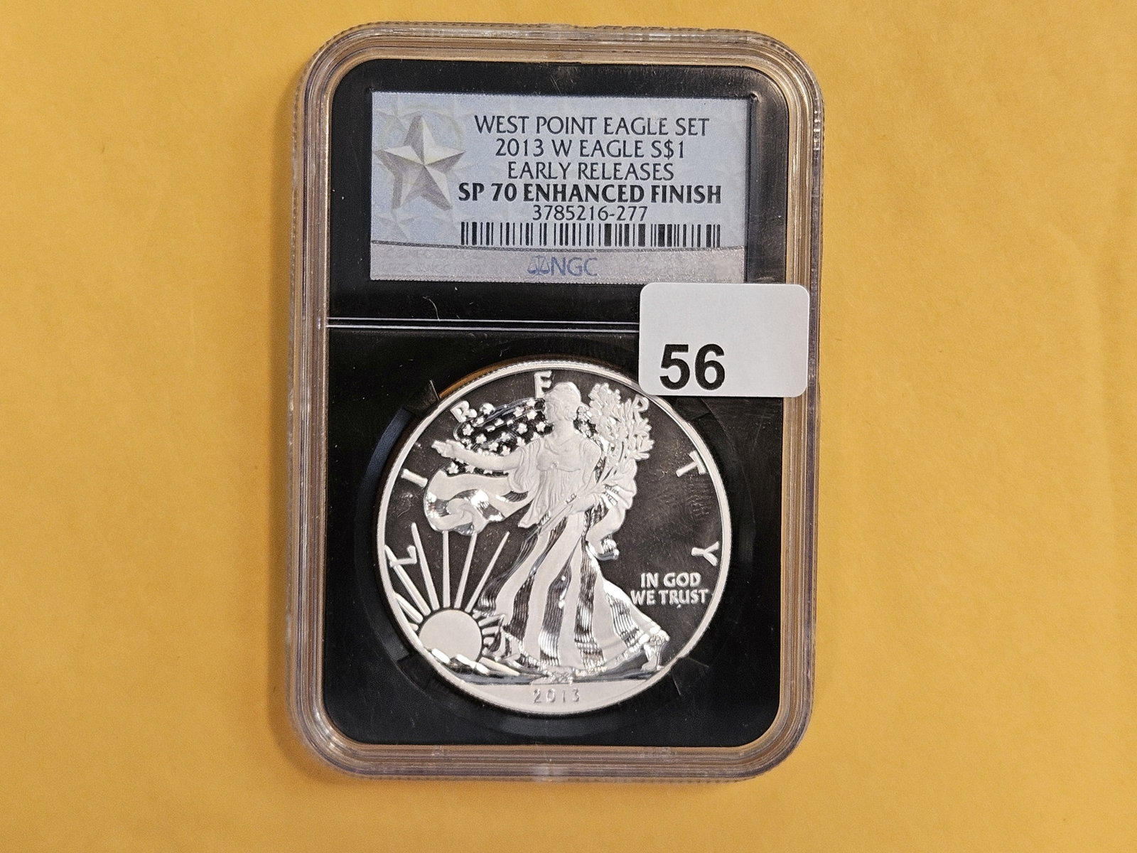 PERFECT! NGC 2013-W American Silver Eagle in Specimen 70 - 2