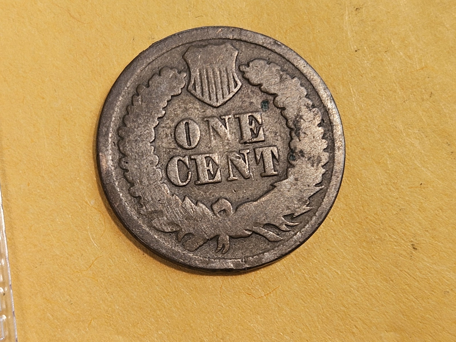 Semi-Key 1870 Indian Cent in Good - 3