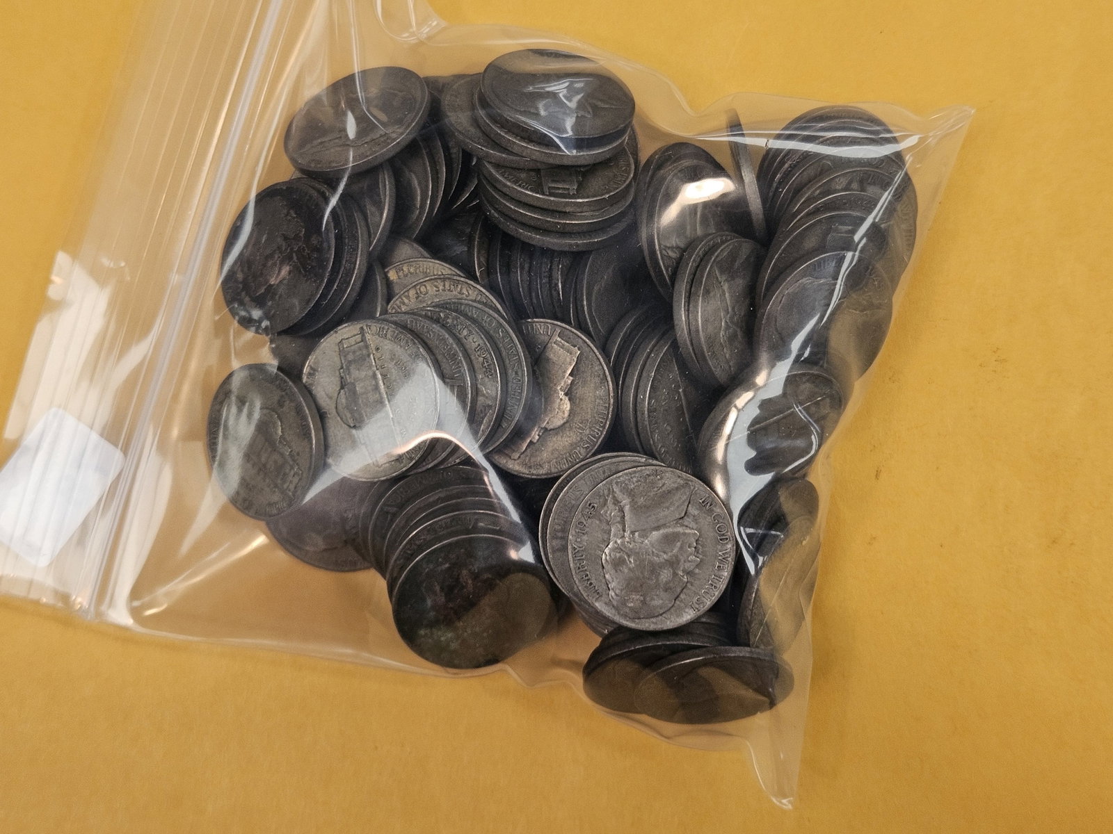 One Hundred Fifteen Silver Wartime Jefferson Nickels - 2