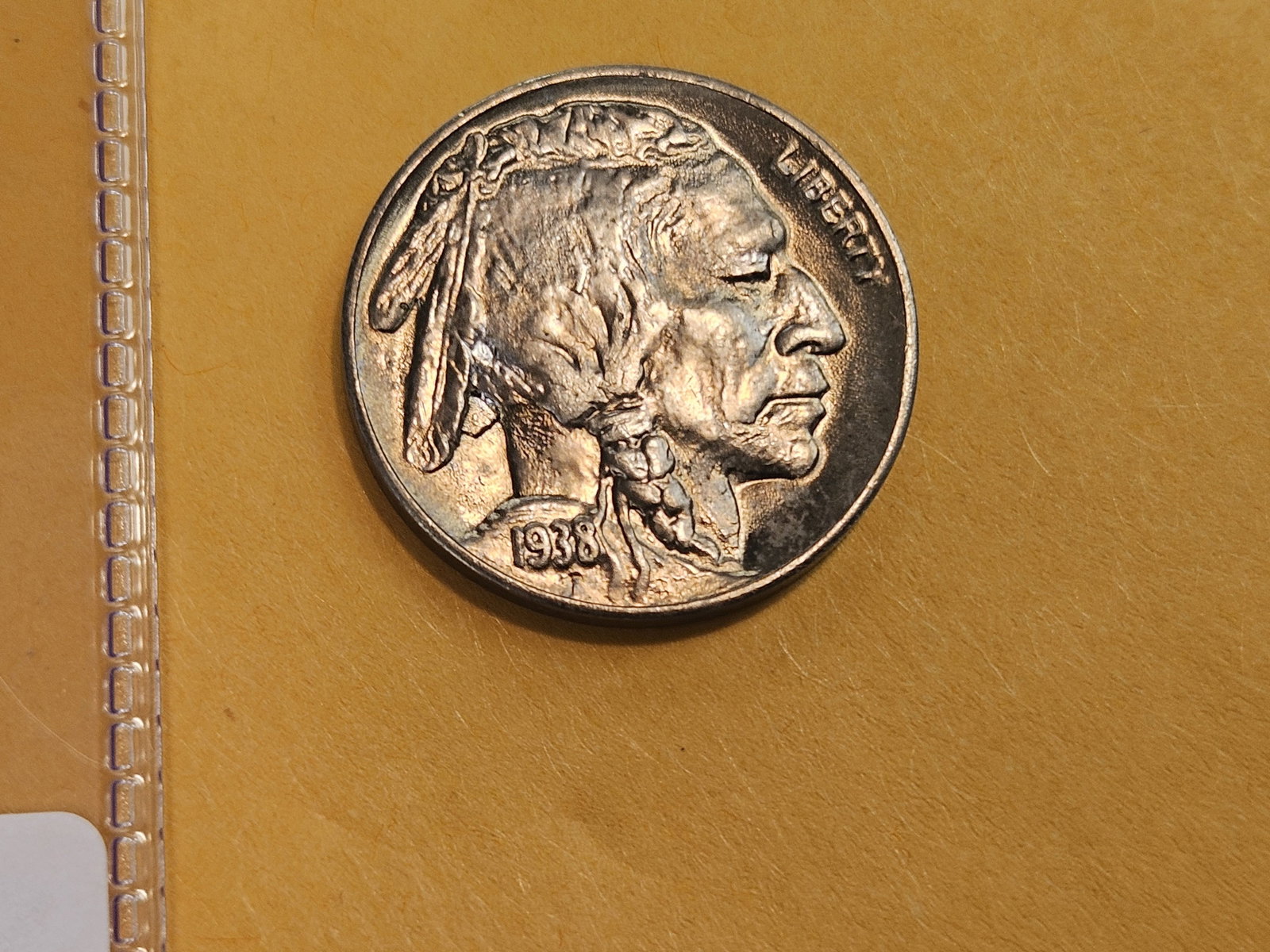 * GEM Brilliant Uncirculated 1938-D Buffalo Nickel - 3