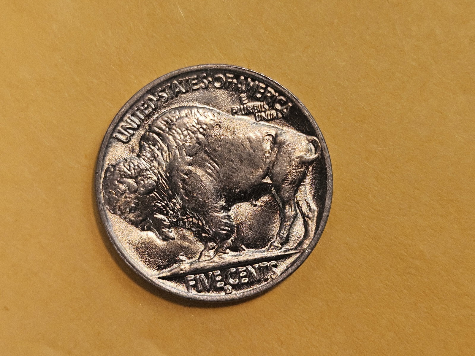 * GEM Brilliant Uncirculated 1938-D Buffalo Nickel - 7