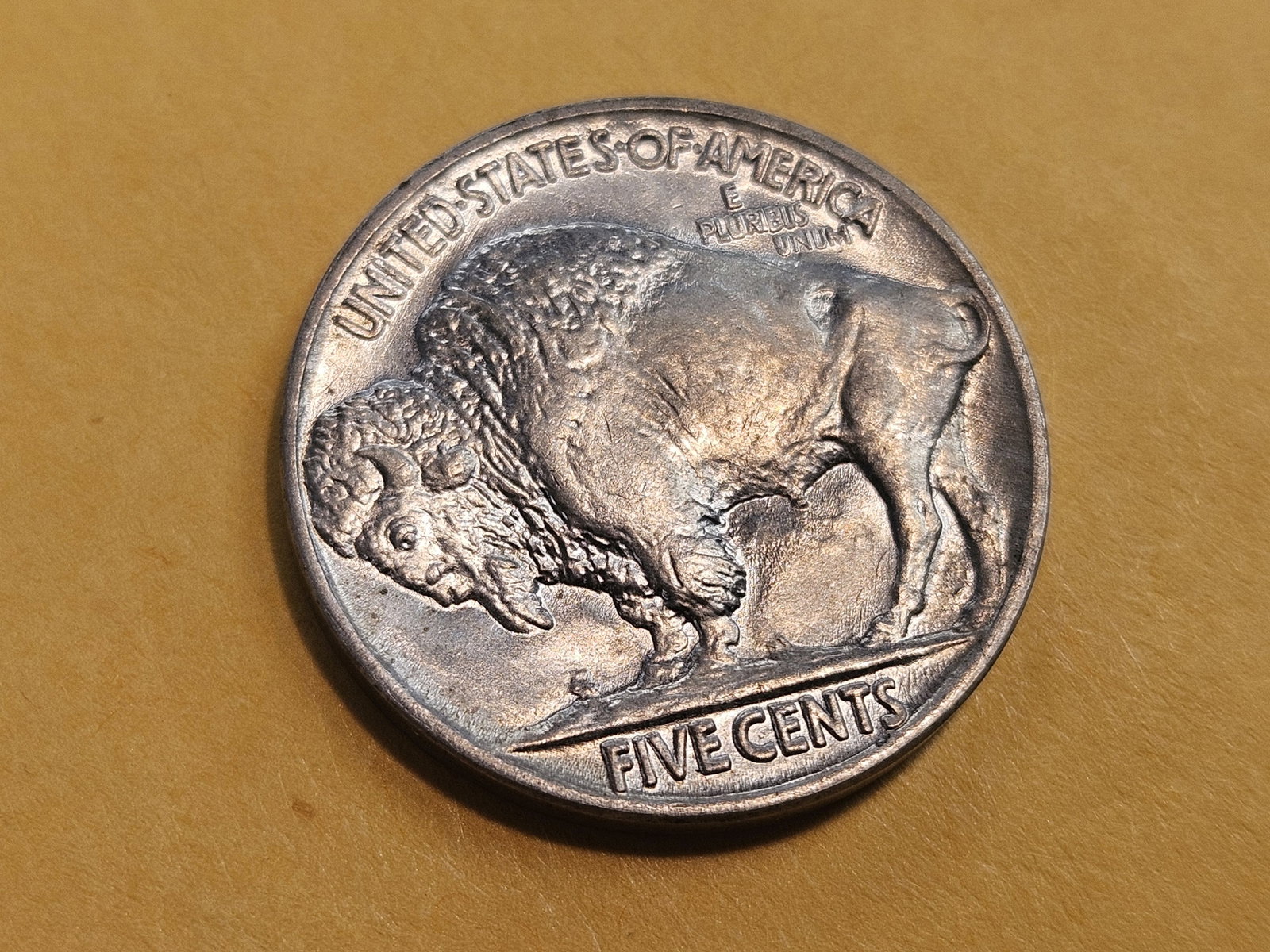 Very Choice Brilliant Uncirculated 1916 Buffalo Nickel - 7