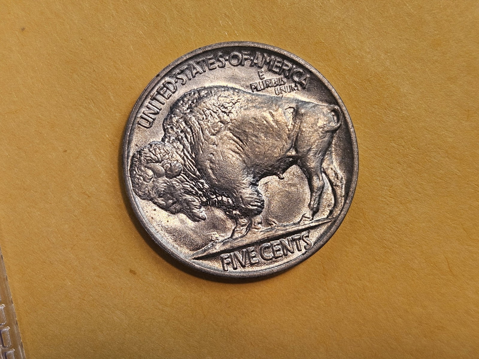 Very Choice Brilliant Uncirculated 1916 Buffalo Nickel - 9