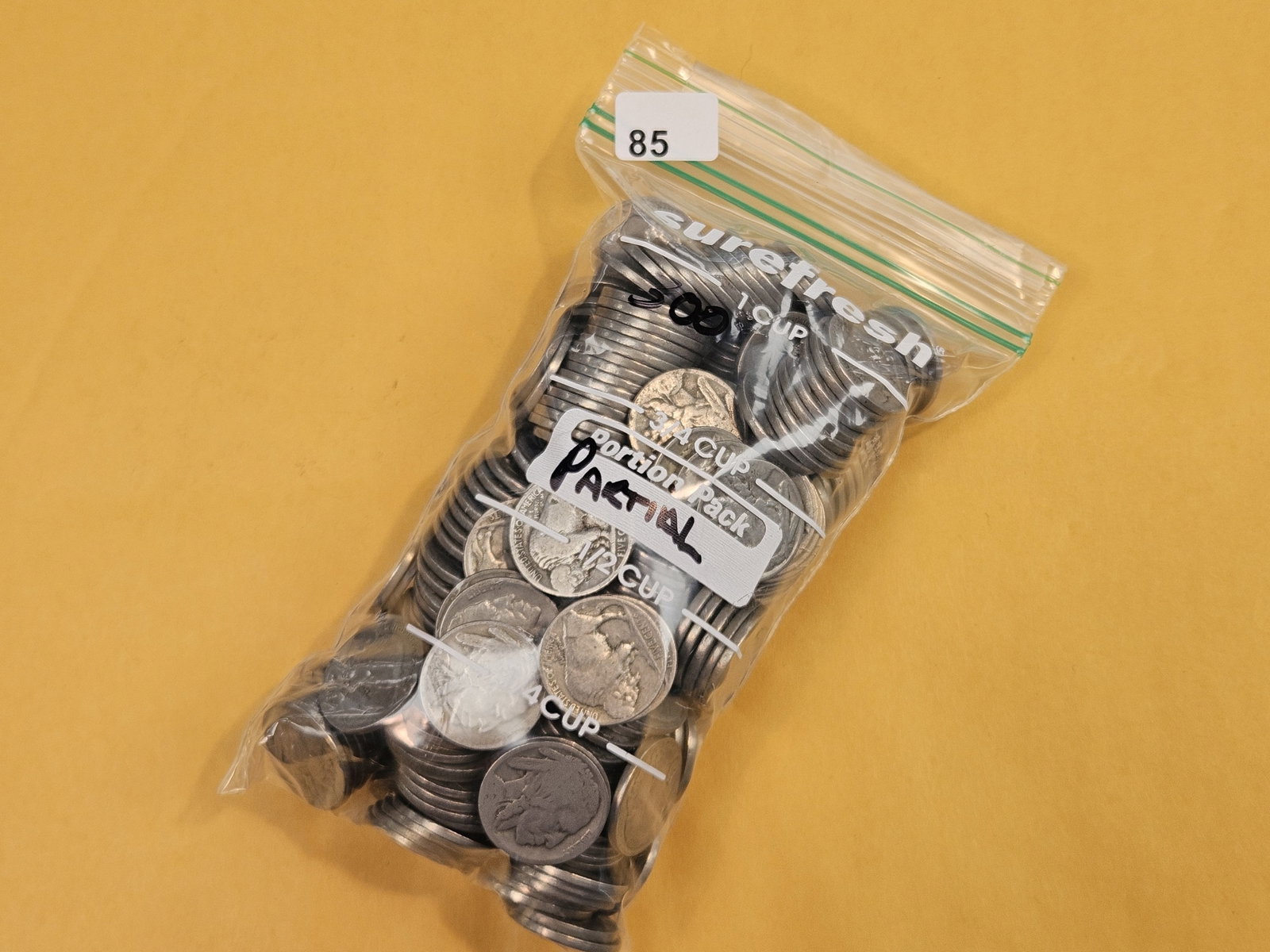 THREE Hundred Buffalo Nickels: Partial dates