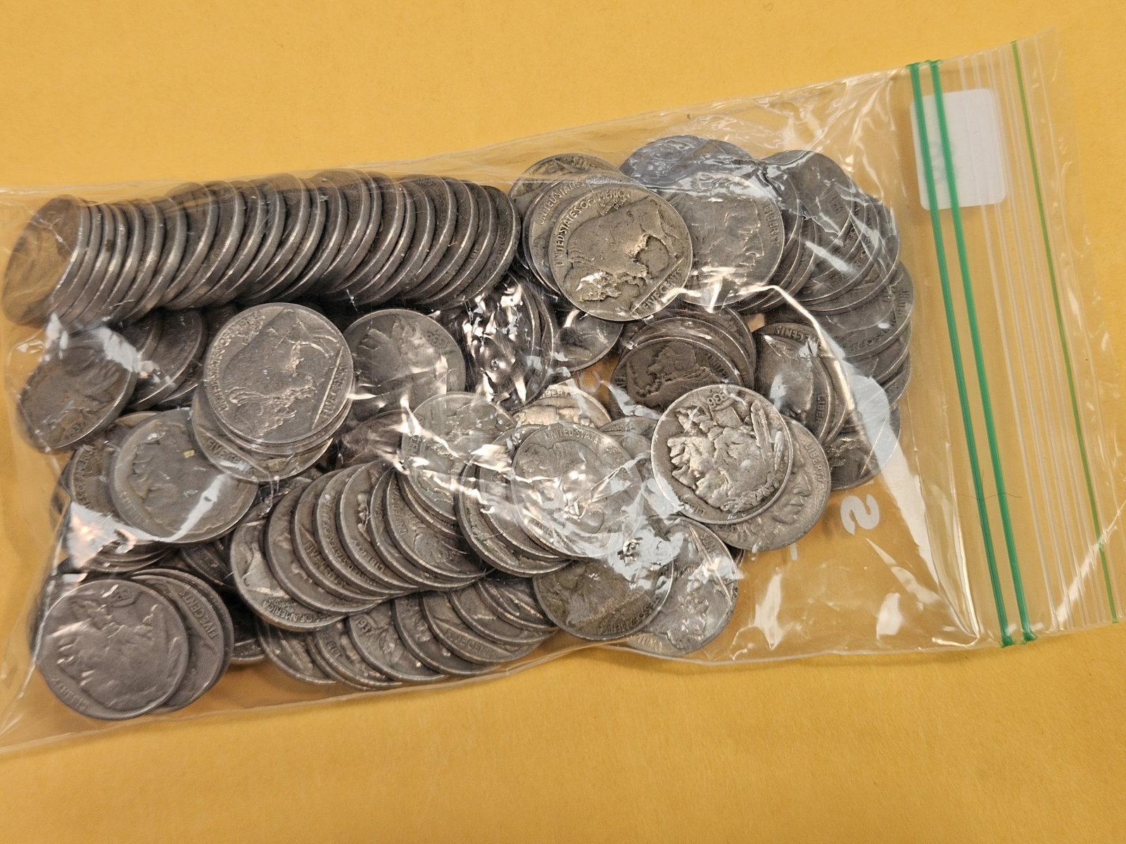 One Hundred twenty-eight Buffalo Nickels - 2
