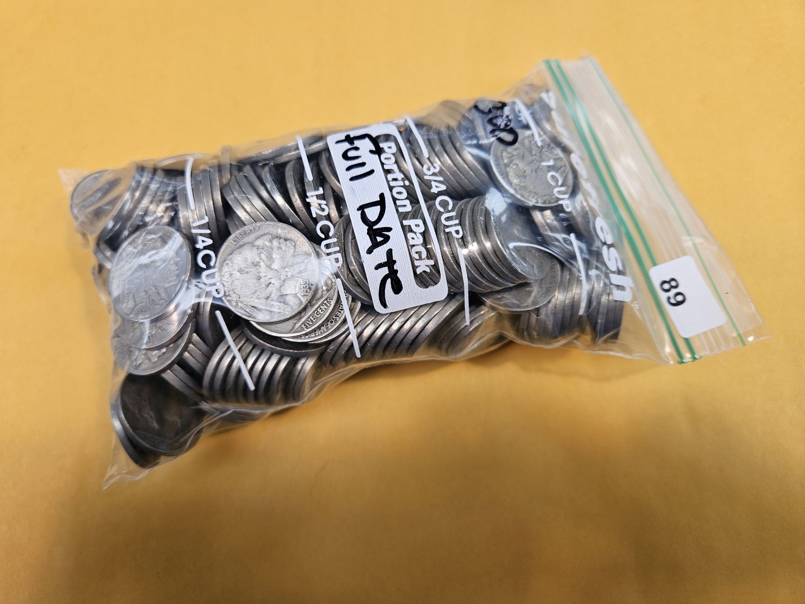 THREE Hundred Buffalo Nickels: Full Date!