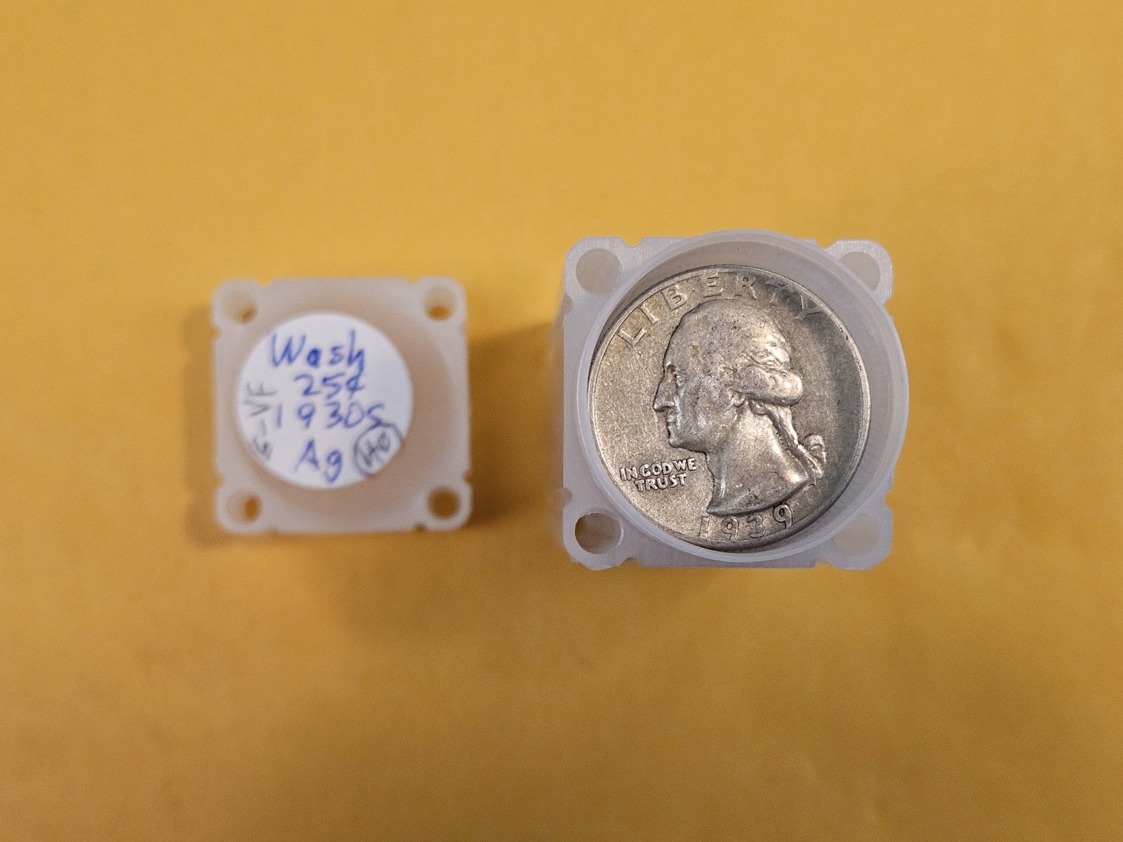 Full Roll of Silver Washington Quarters - 2
