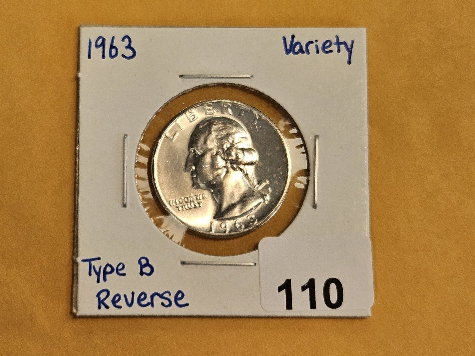 Variety! GEM Brilliant Uncirculated 1963 Washington Quarter - 2