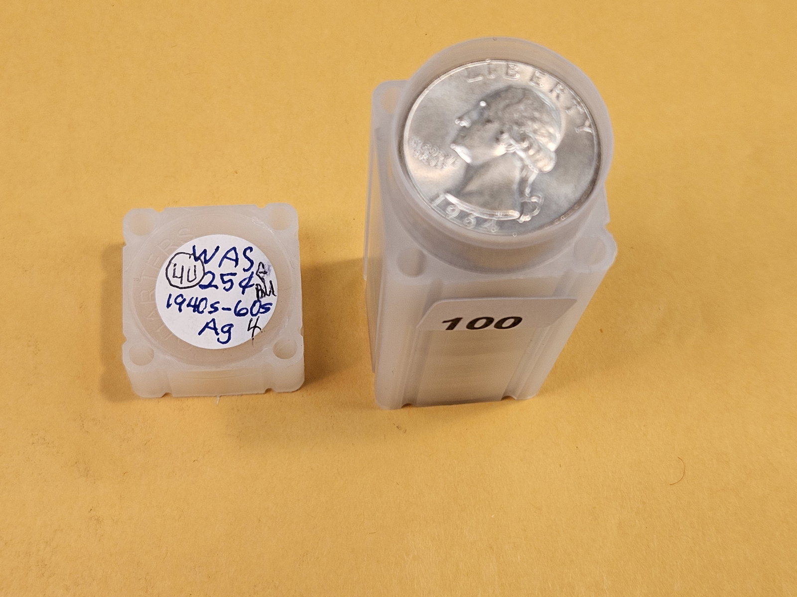 Full Roll of Silver Washington Quarters - 2