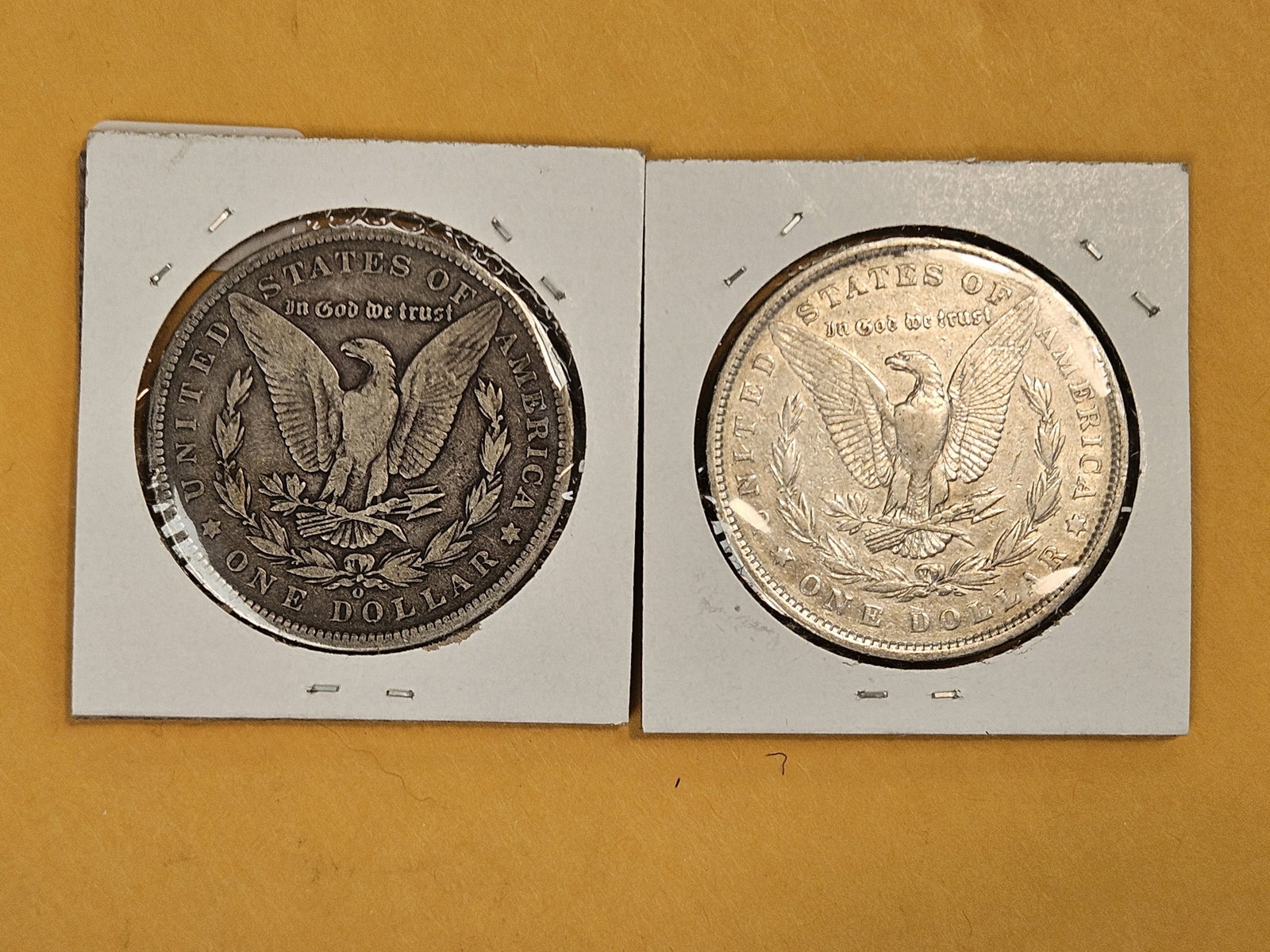 1899-O and 1879 Morgan Silver Dollars - 2