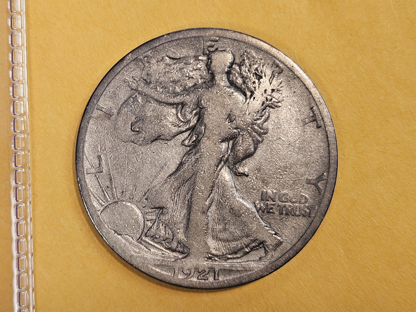 KEY DATE 1921-S Walking Liberty Half Dollar - 3