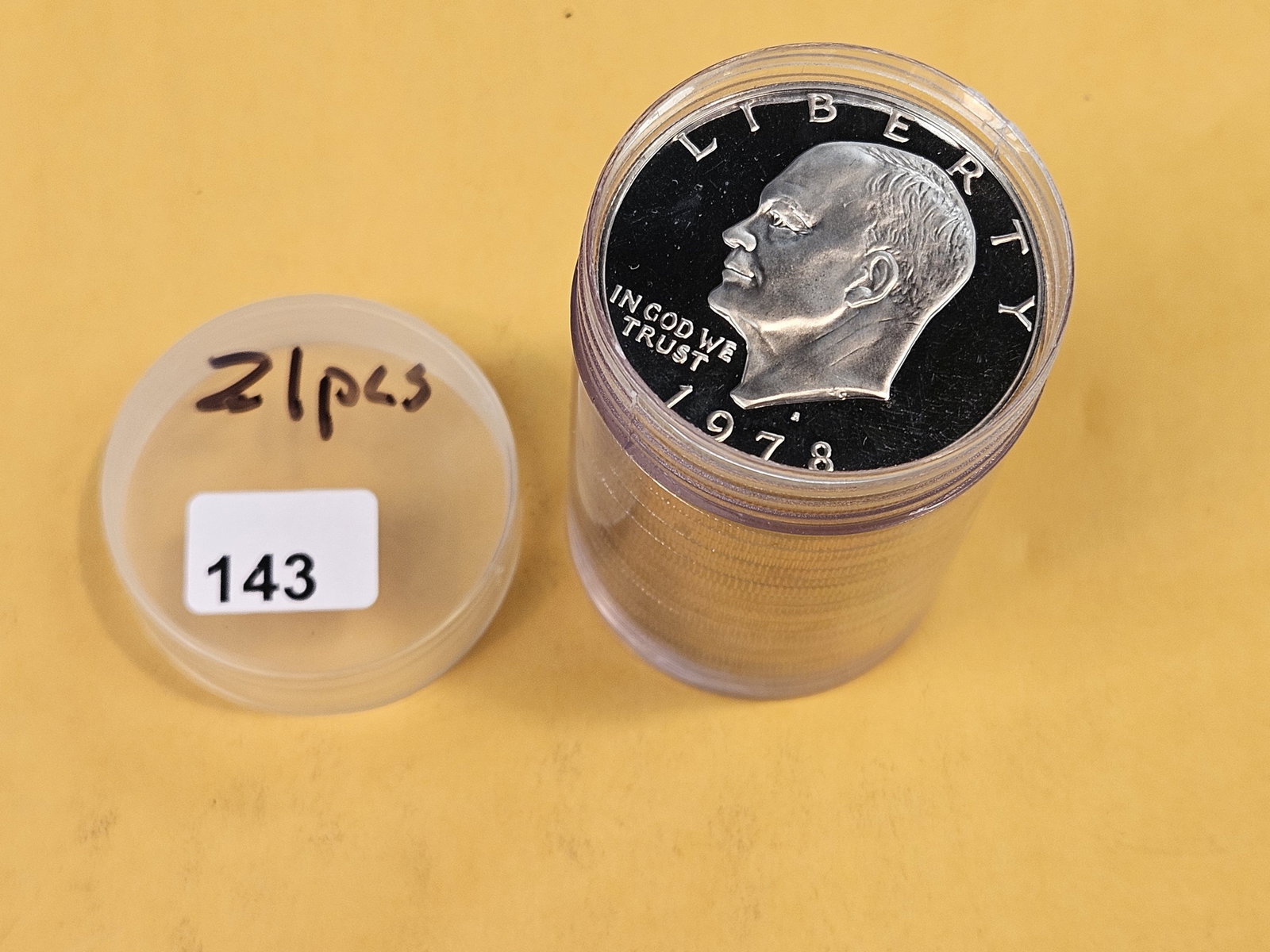 Twenty-One Gem Proof Eisenhower Dollars - 2