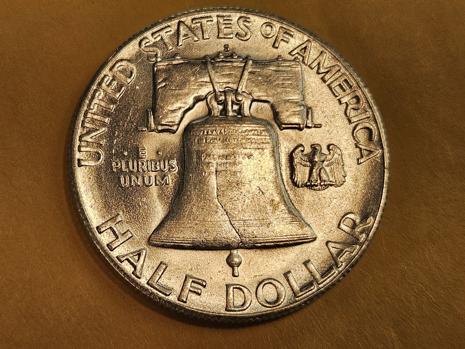 Choice Brilliant Uncirculated 1951-S Franklin Half Dollar - 4