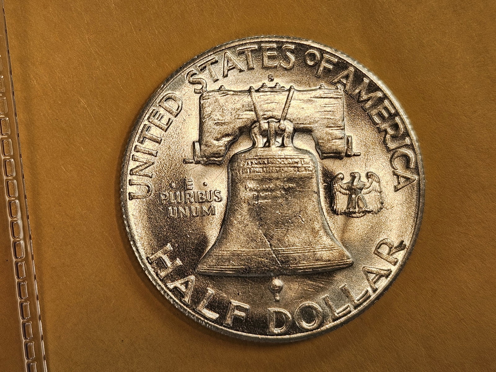 Choice Brilliant Uncirculated 1951-S Franklin Half Dollar - 5