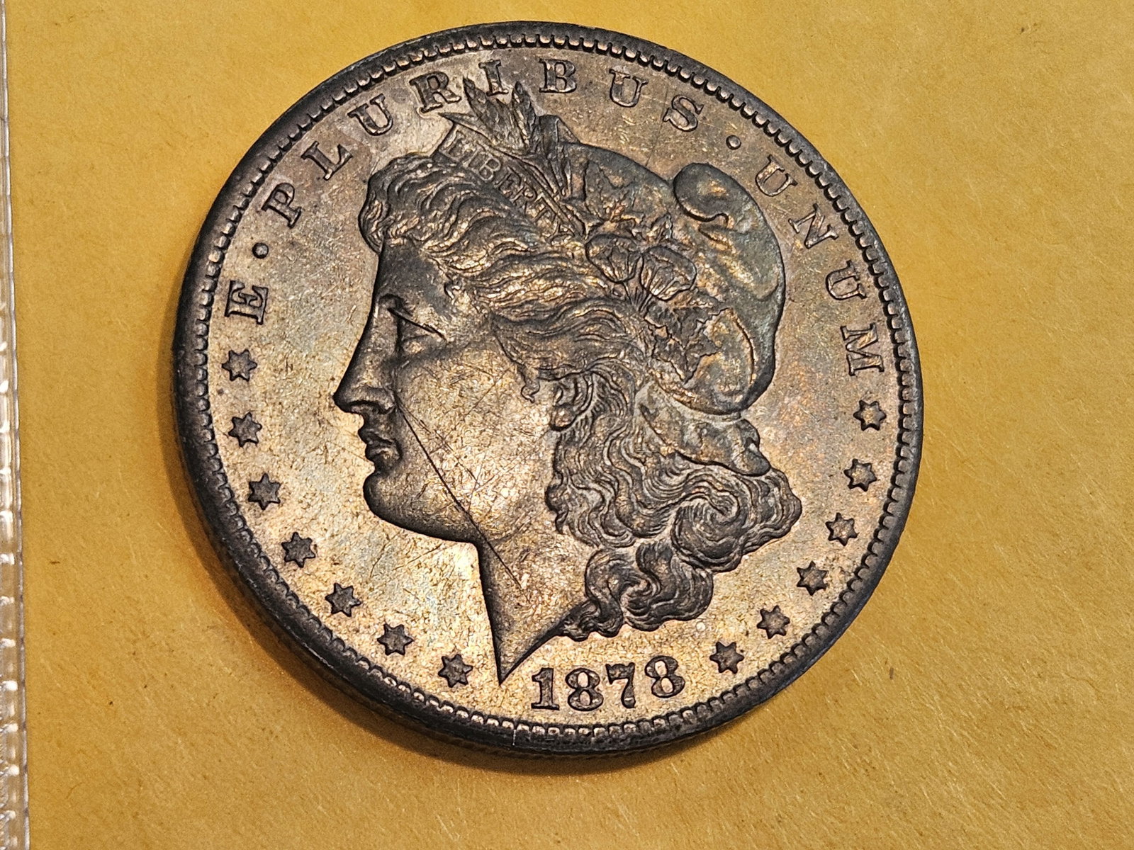 ** KEY DATE ** 1878-CC Morgan Dollar in Extra Fine plus - 3