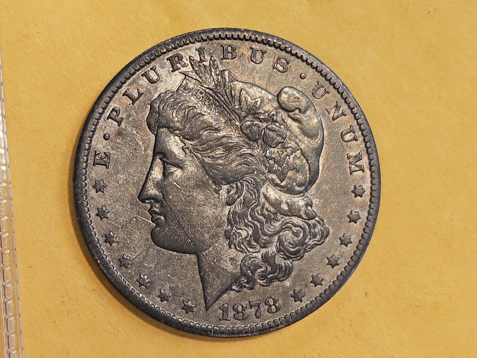 ** KEY DATE ** 1878-CC Morgan Dollar in Extra Fine plus - 4