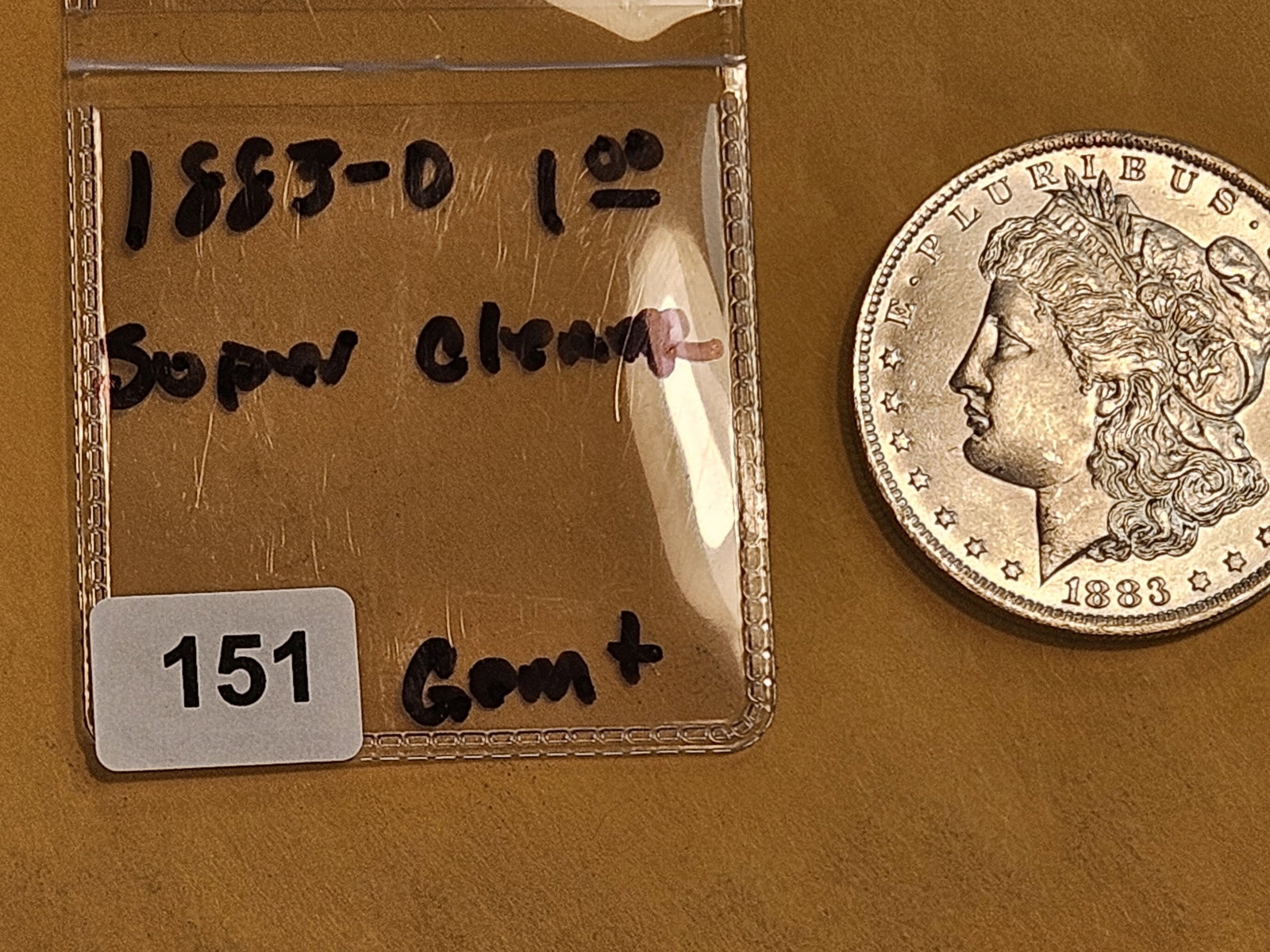 GEM Brilliant Uncirculated 1883-O Morgan Dollar - 2