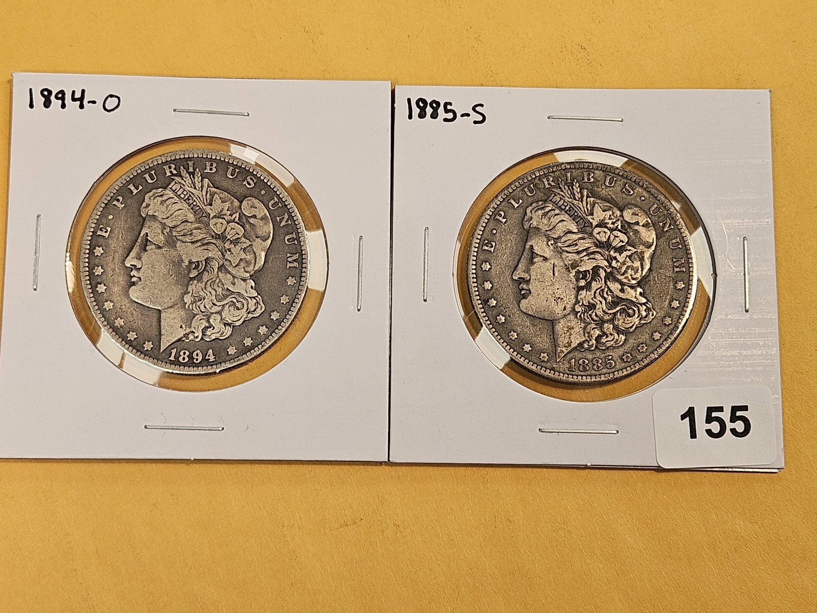 Two Better Date Morgan Silver Dollars - 2