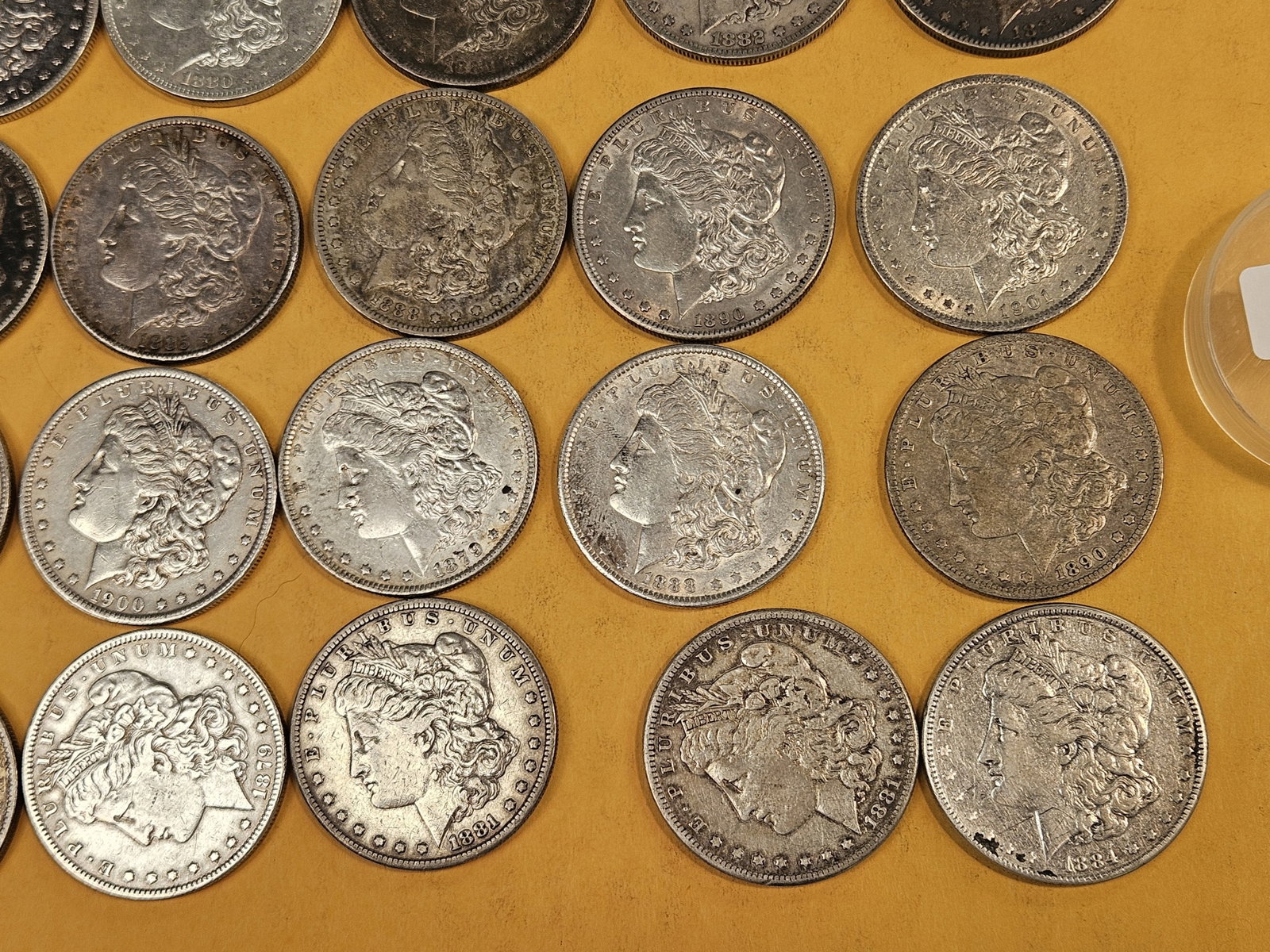 ** FULL ROLL ** Twenty Morgan Silver Dollars - 5