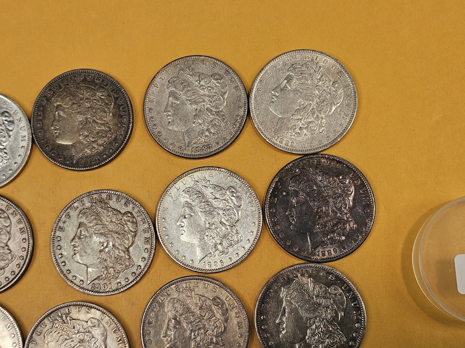 ** FULL ROLL ** Twenty Morgan Silver Dollars - 3