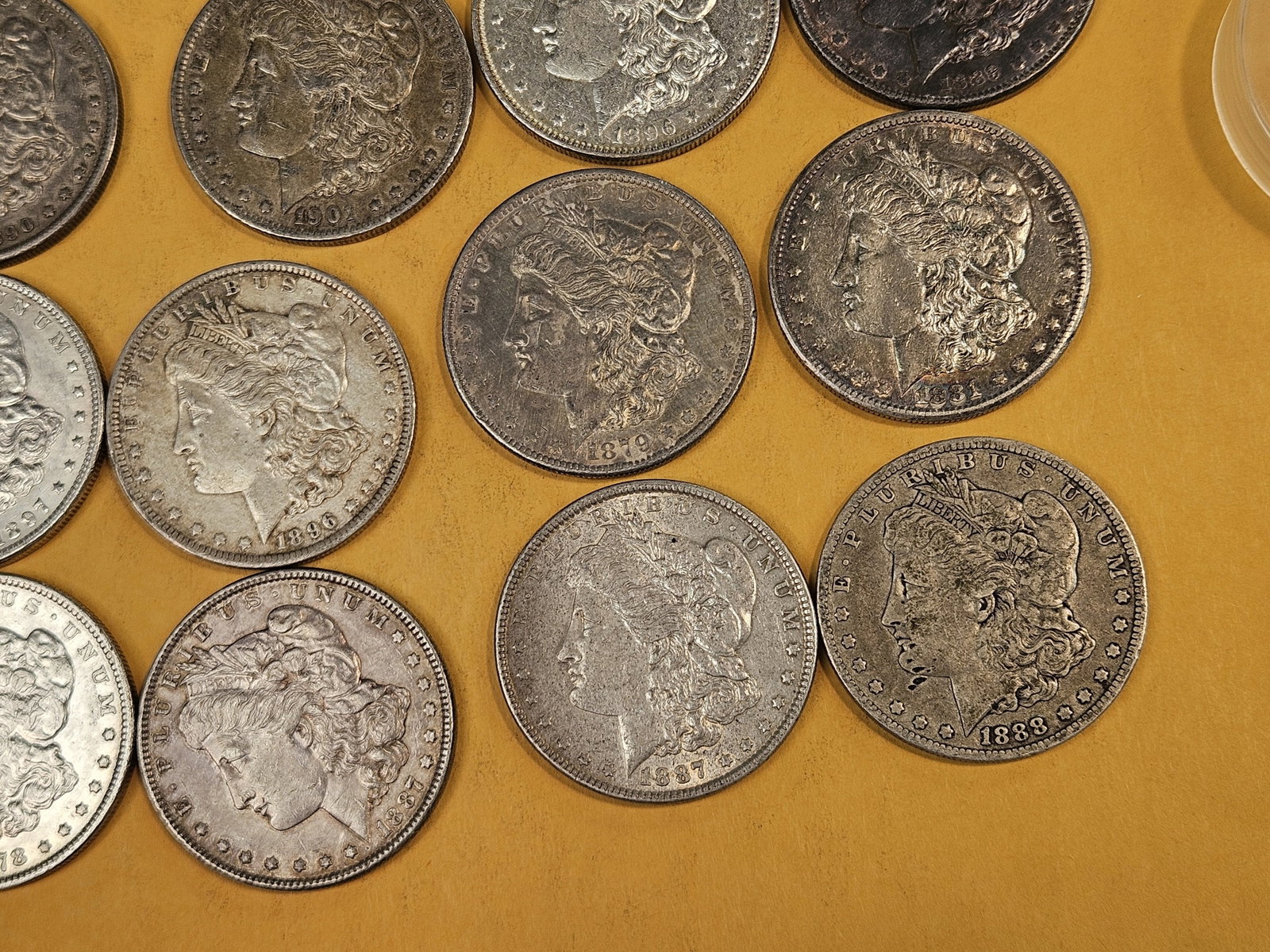 ** FULL ROLL ** Twenty Morgan Silver Dollars - 5