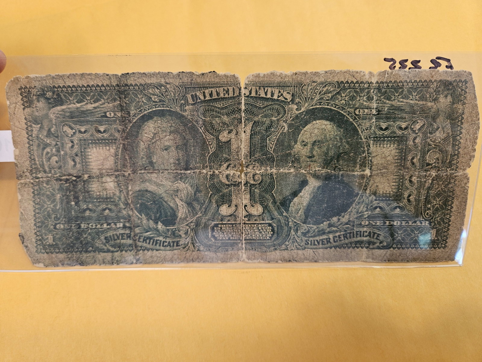 Series of 1896 Large Size One Silver Dollar Currency - 2