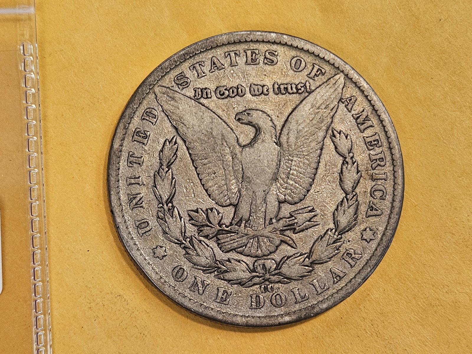 ** KEY DATE ** 1890-CC Morgan Dollar in Fine - 3