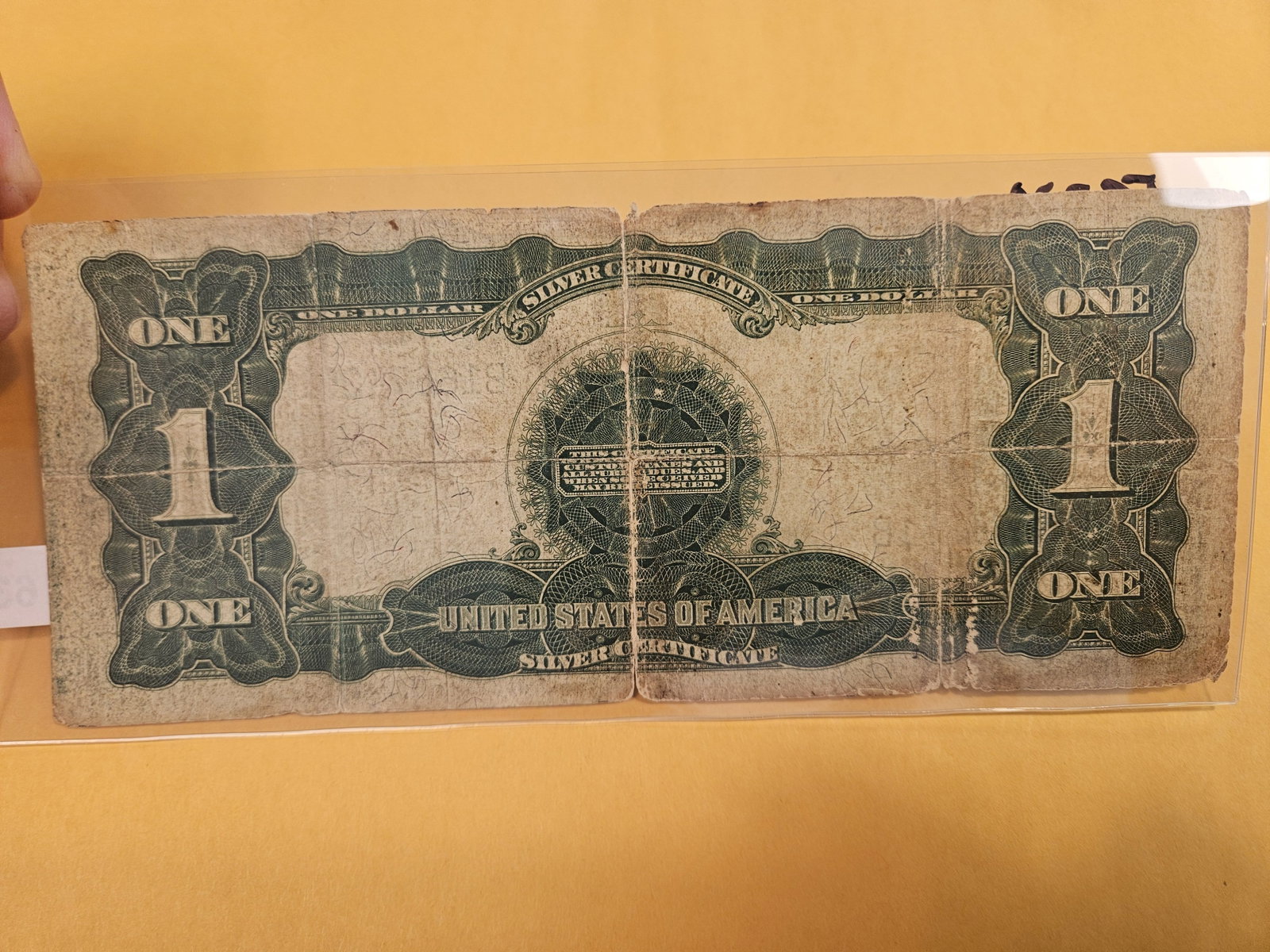 Series of 1899 Large Size One Dollar Silver Certificate - 2