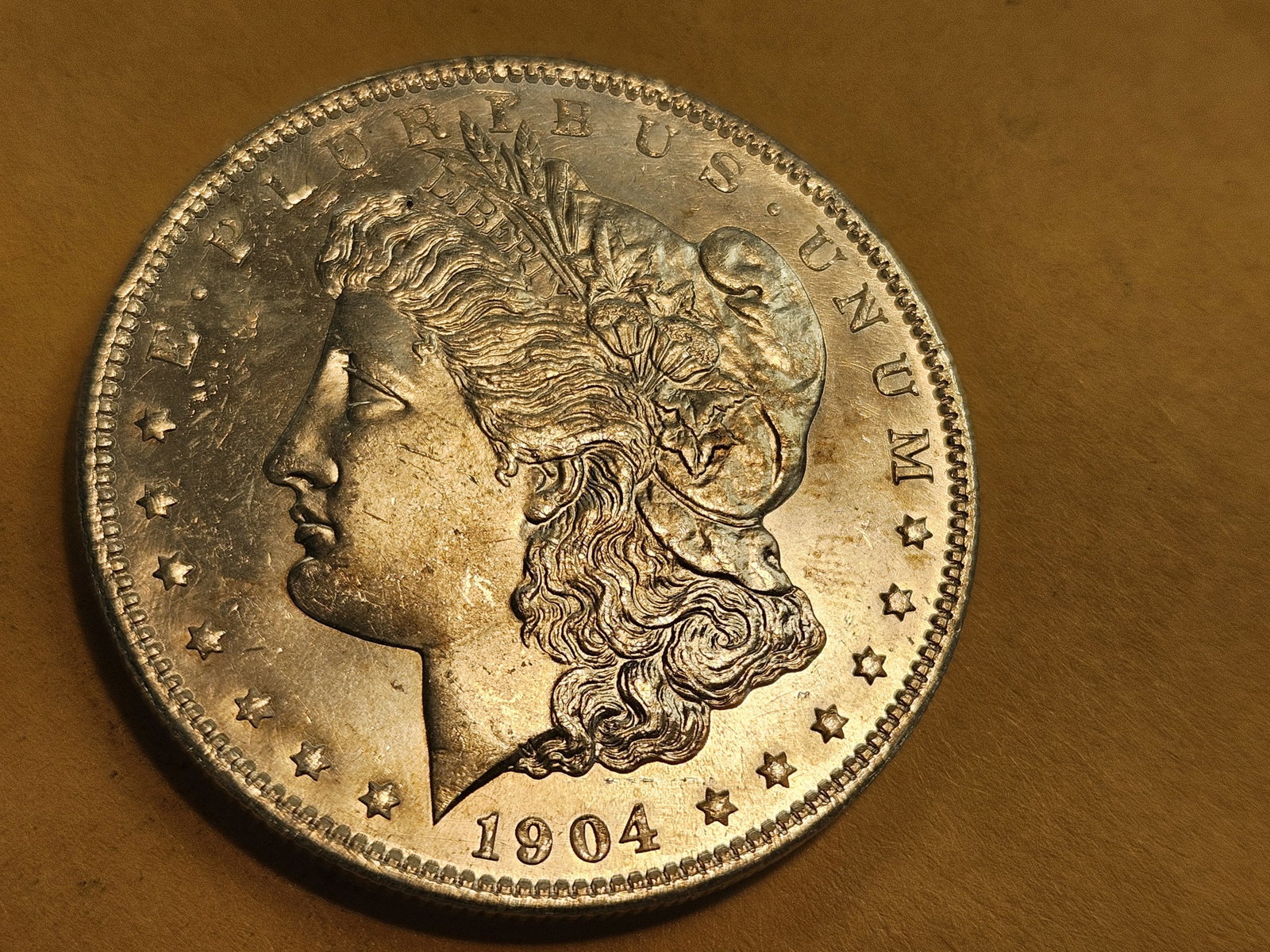 Very Choice Brilliant Uncirculated 1904-O Morgan Dollar - 3