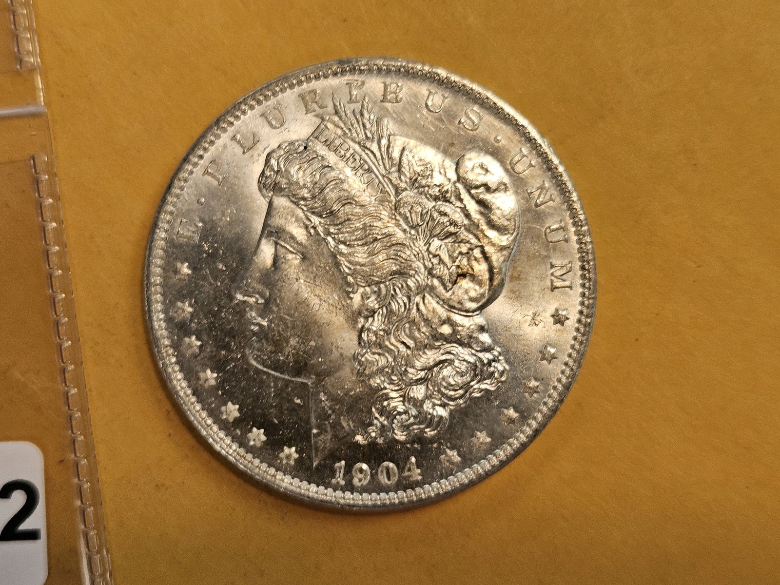 Very Choice Brilliant Uncirculated 1904-O Morgan Dollar - 6