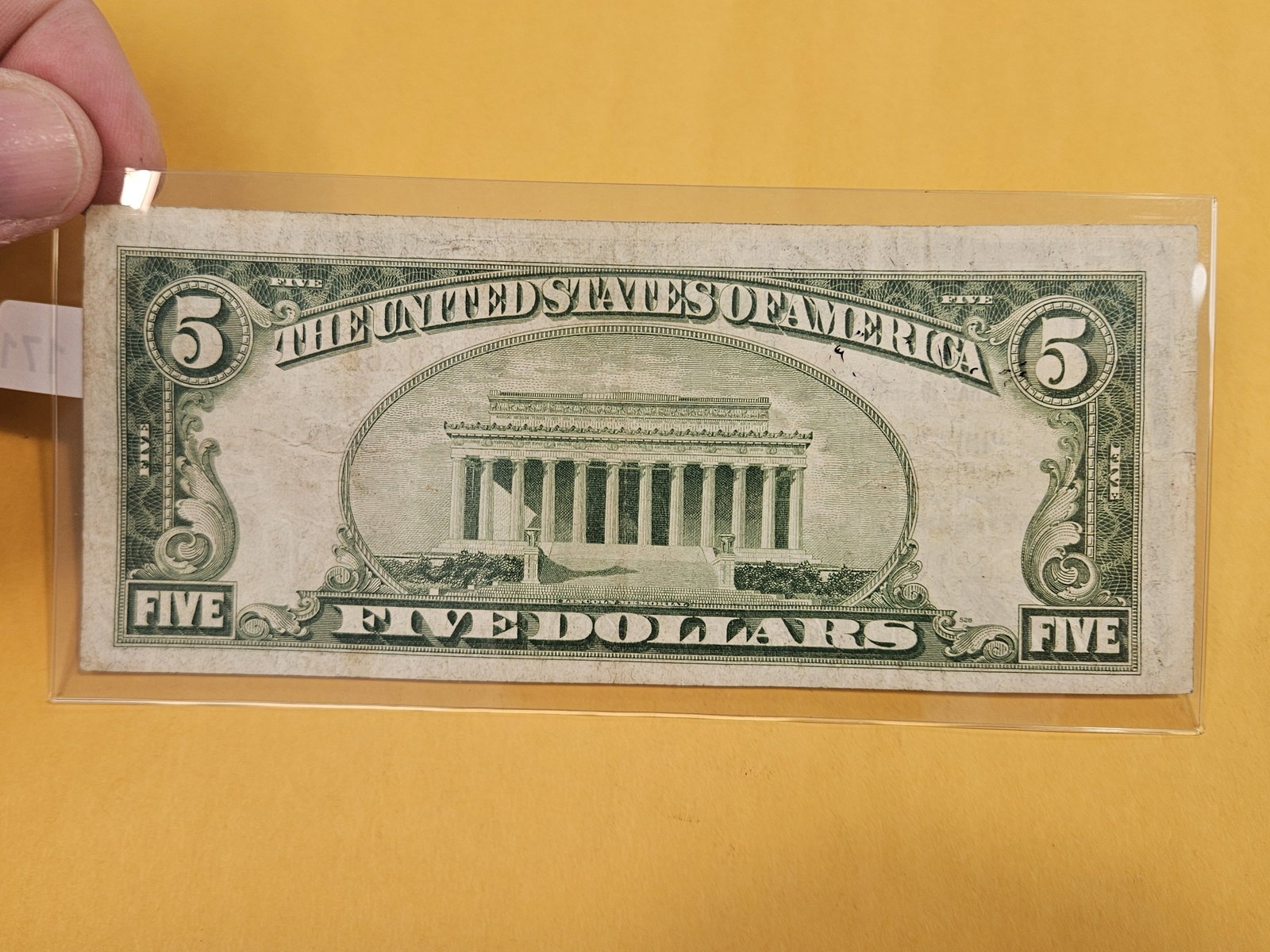 Series of 1929 Five Dollar National Currency in Very Fine - 2
