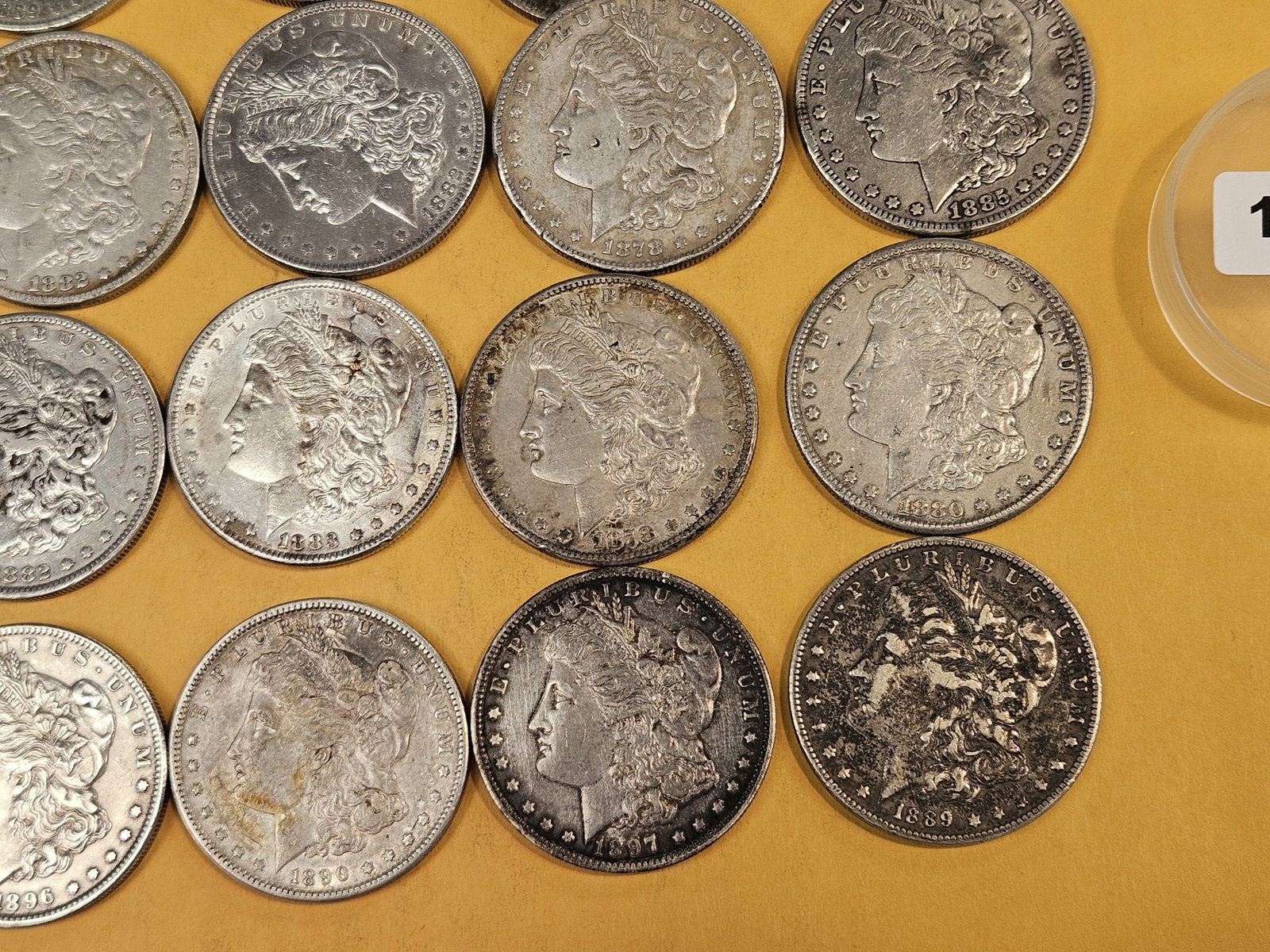 ** FULL ROLL ** Twenty Morgan Silver Dollars - 5